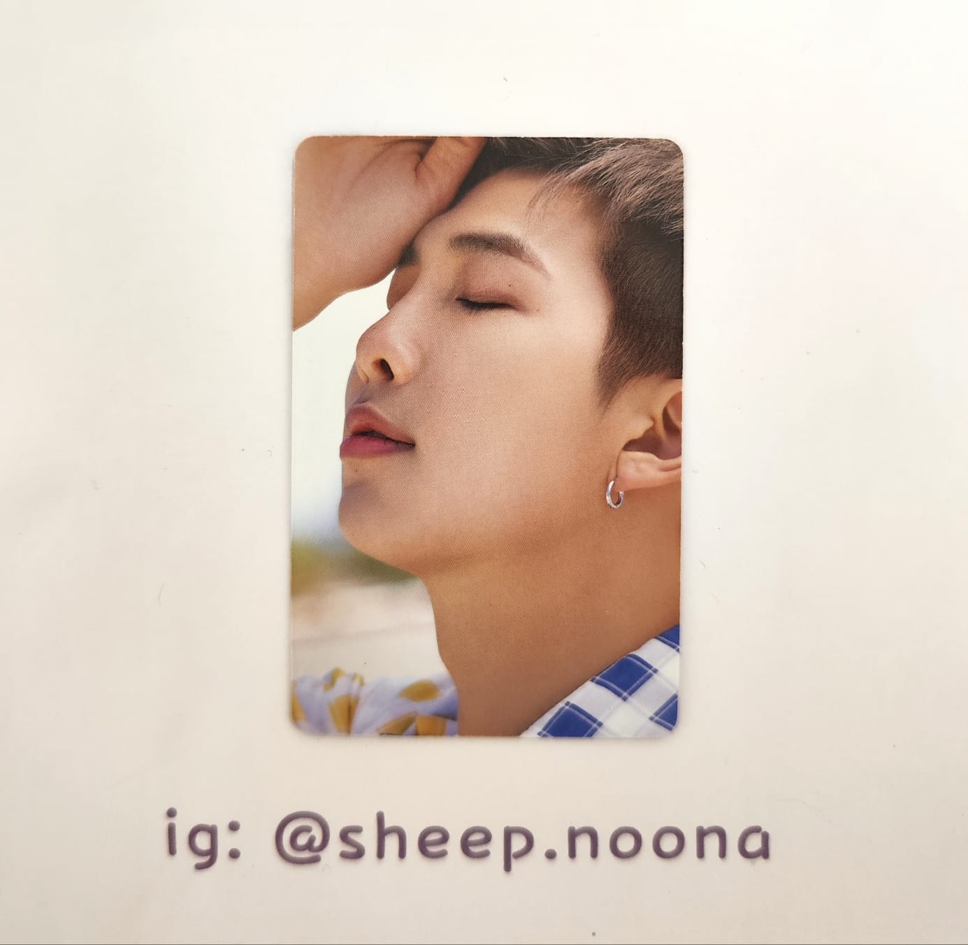 Photocard RM BTS
