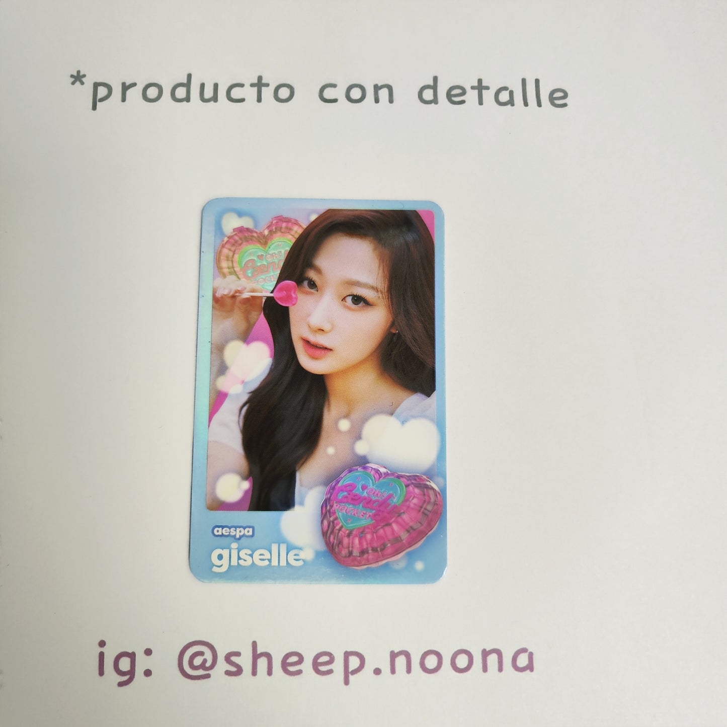 Photocards Giselle Aespa
