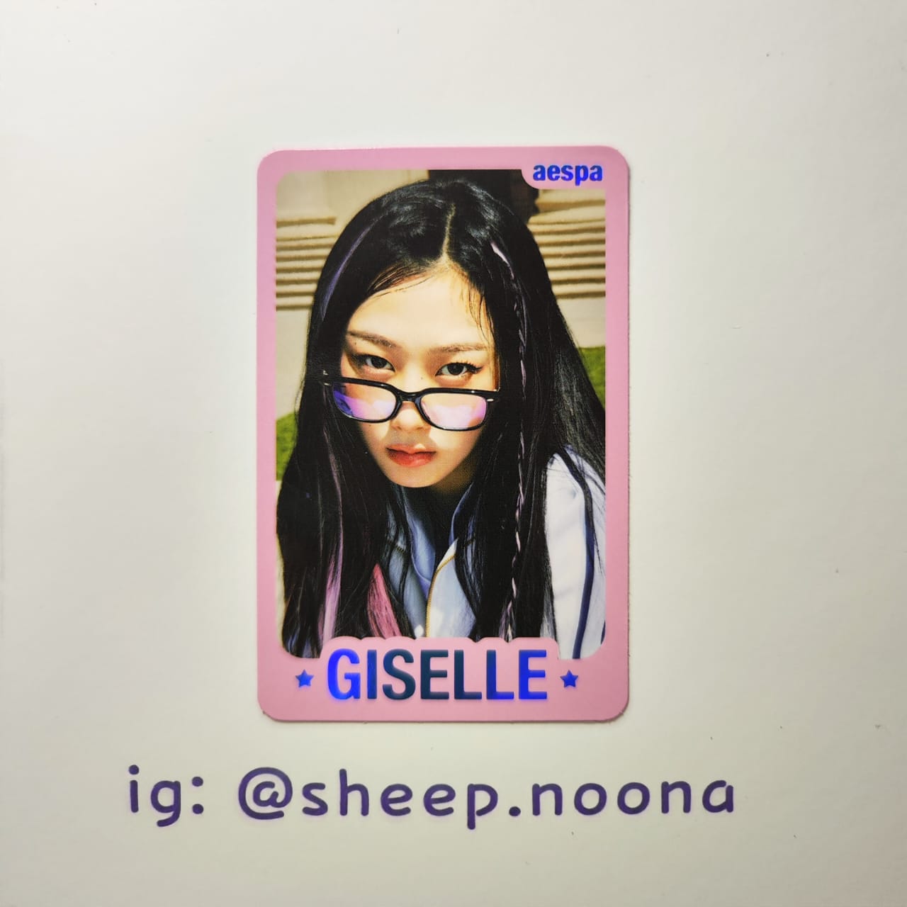 Photocards Giselle Aespa