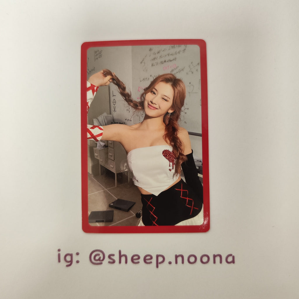 Photocard Sana Twice