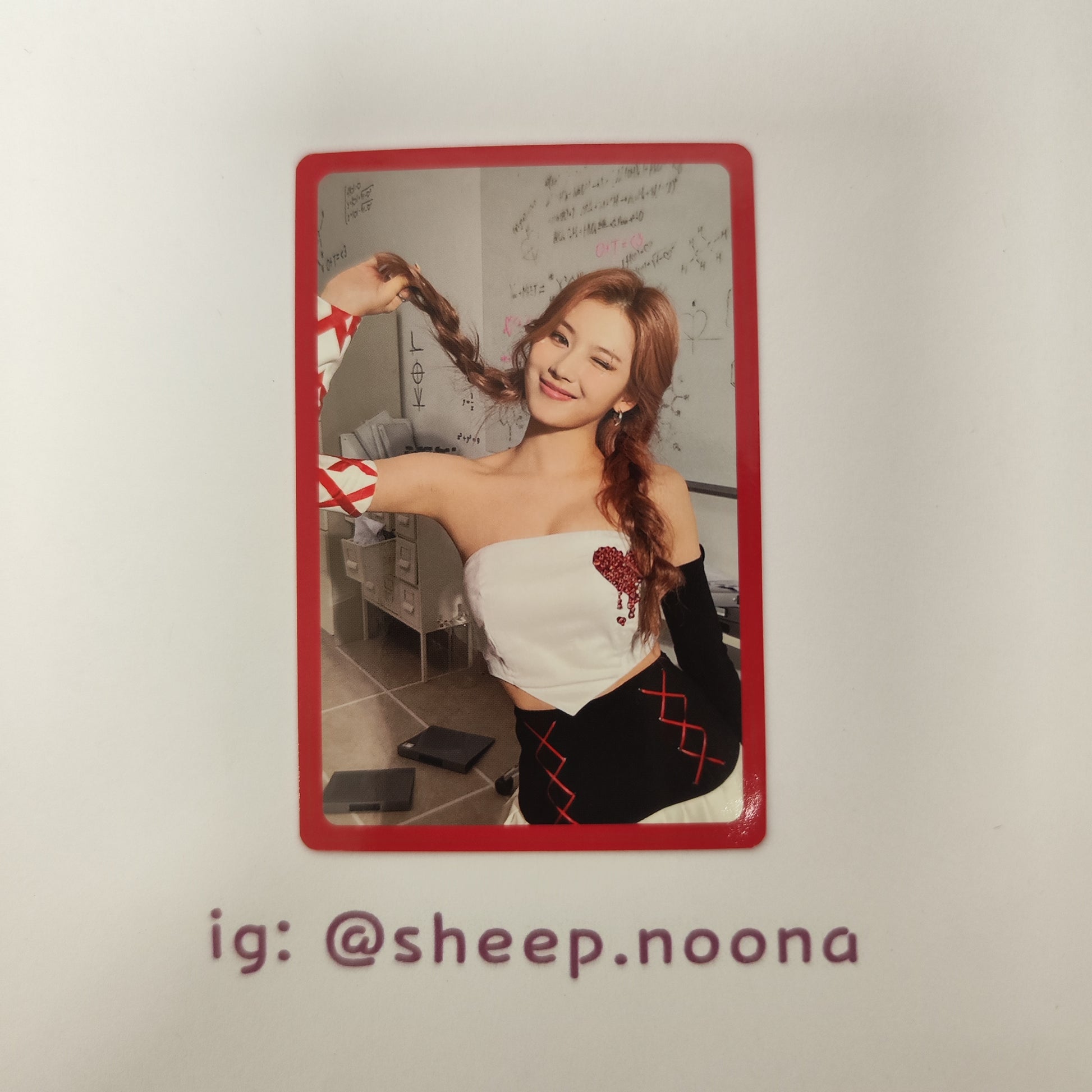 Photocard Sana Twice