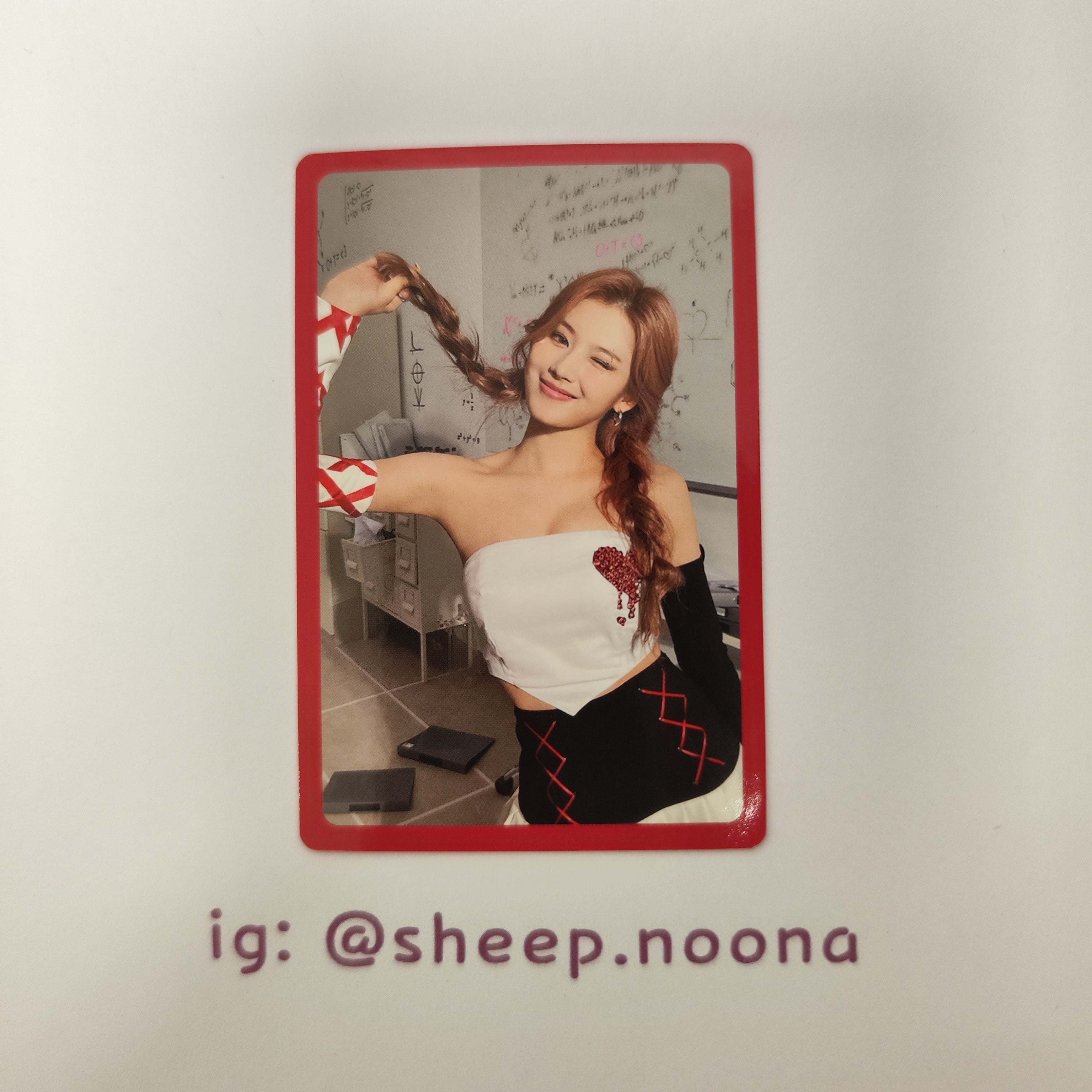 Photocard Sana Twice