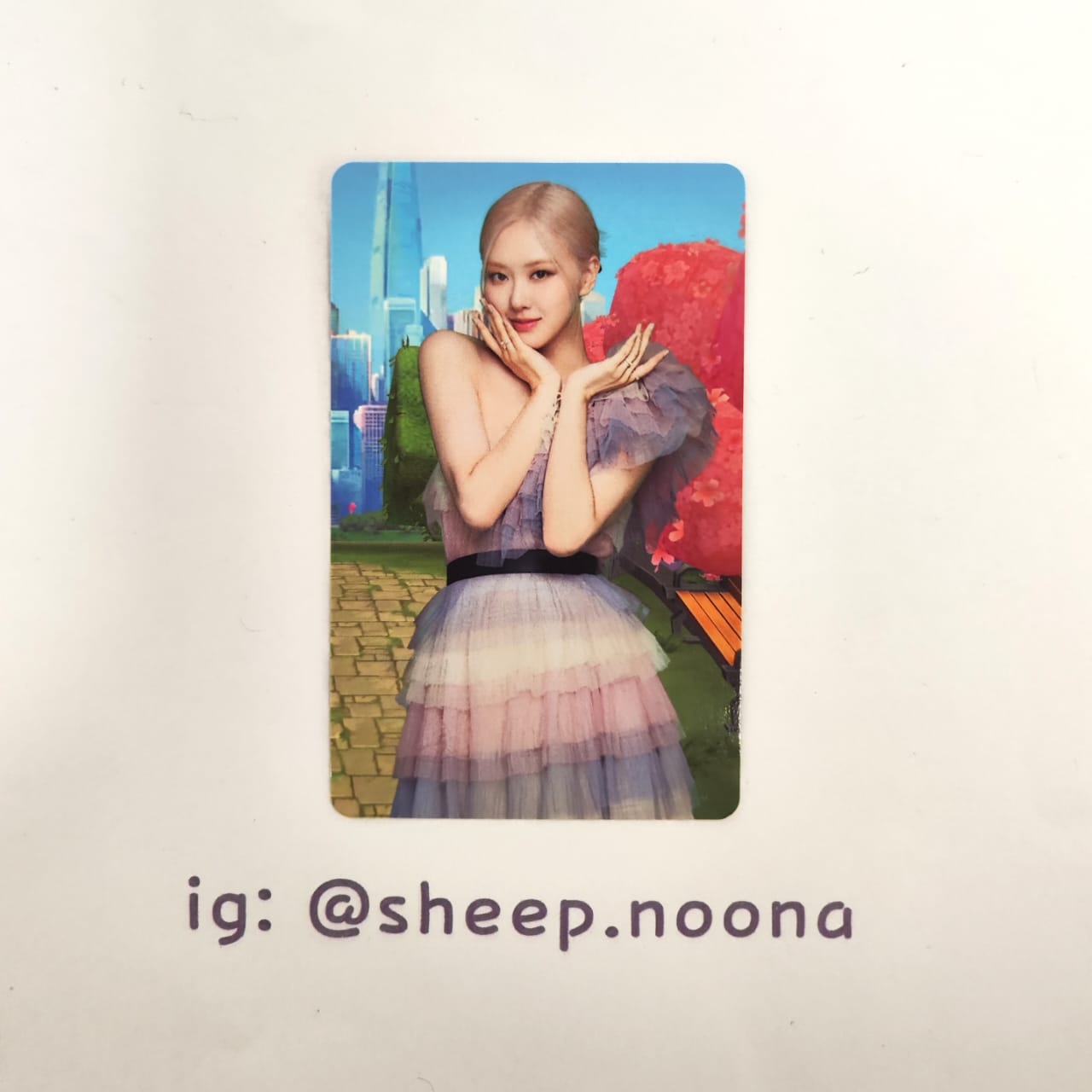 Photocards Rose Blackpink