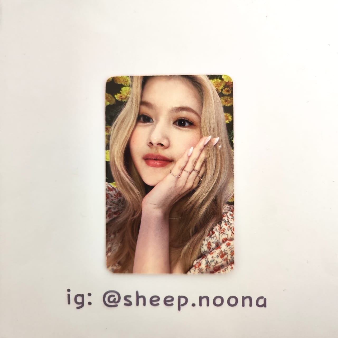 Photocard Sana Twice