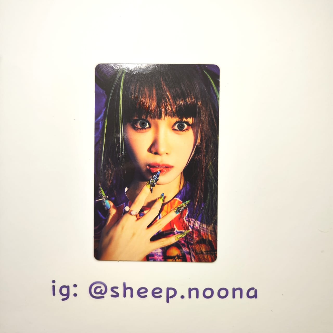 Photocards Chaewon Le Sserafim