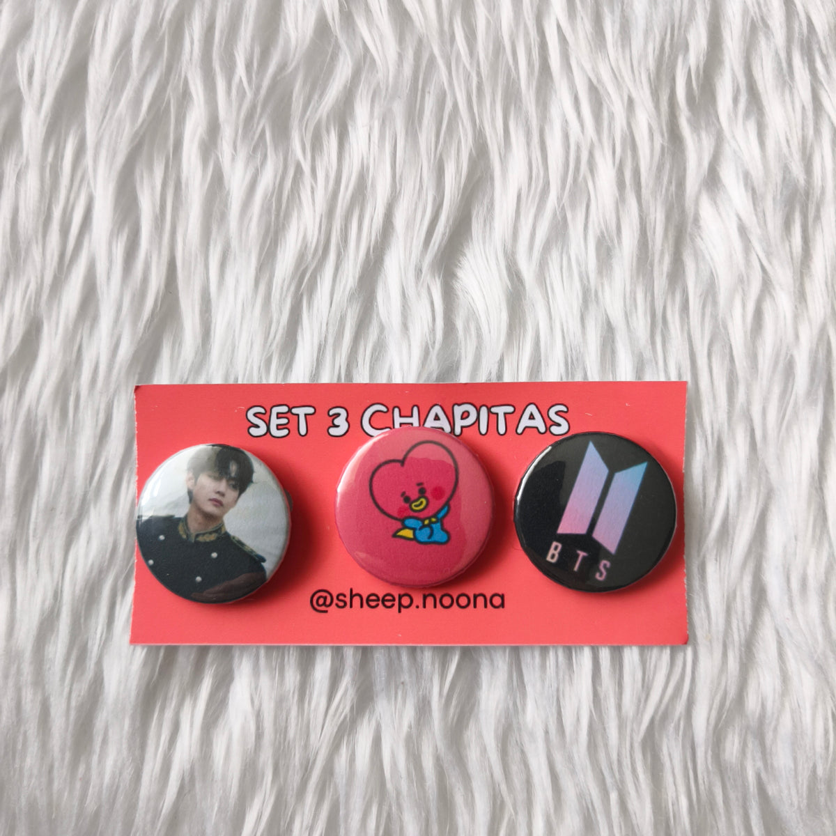 Chapas BTS