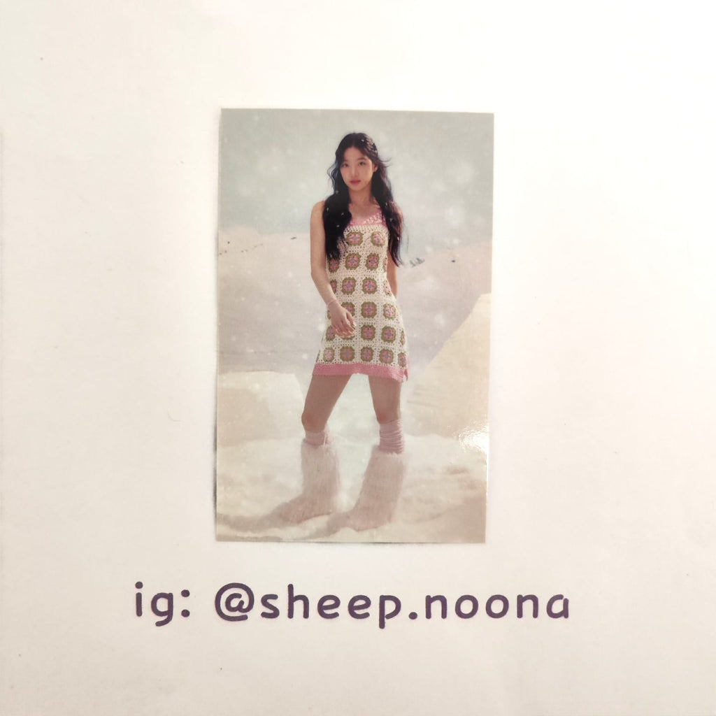 Photocard Kazuha Le Sserafim