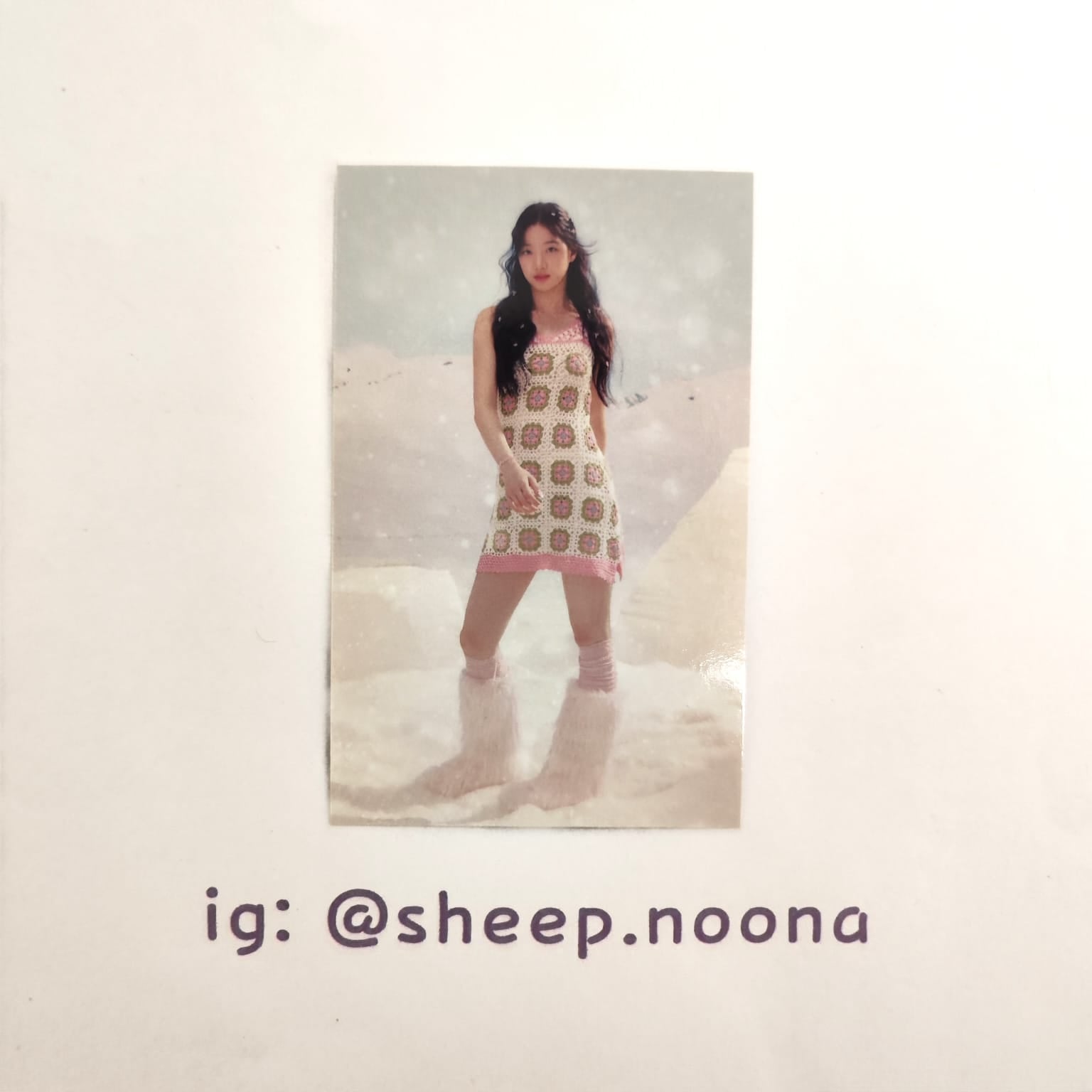 Photocard Kazuha Le Sserafim