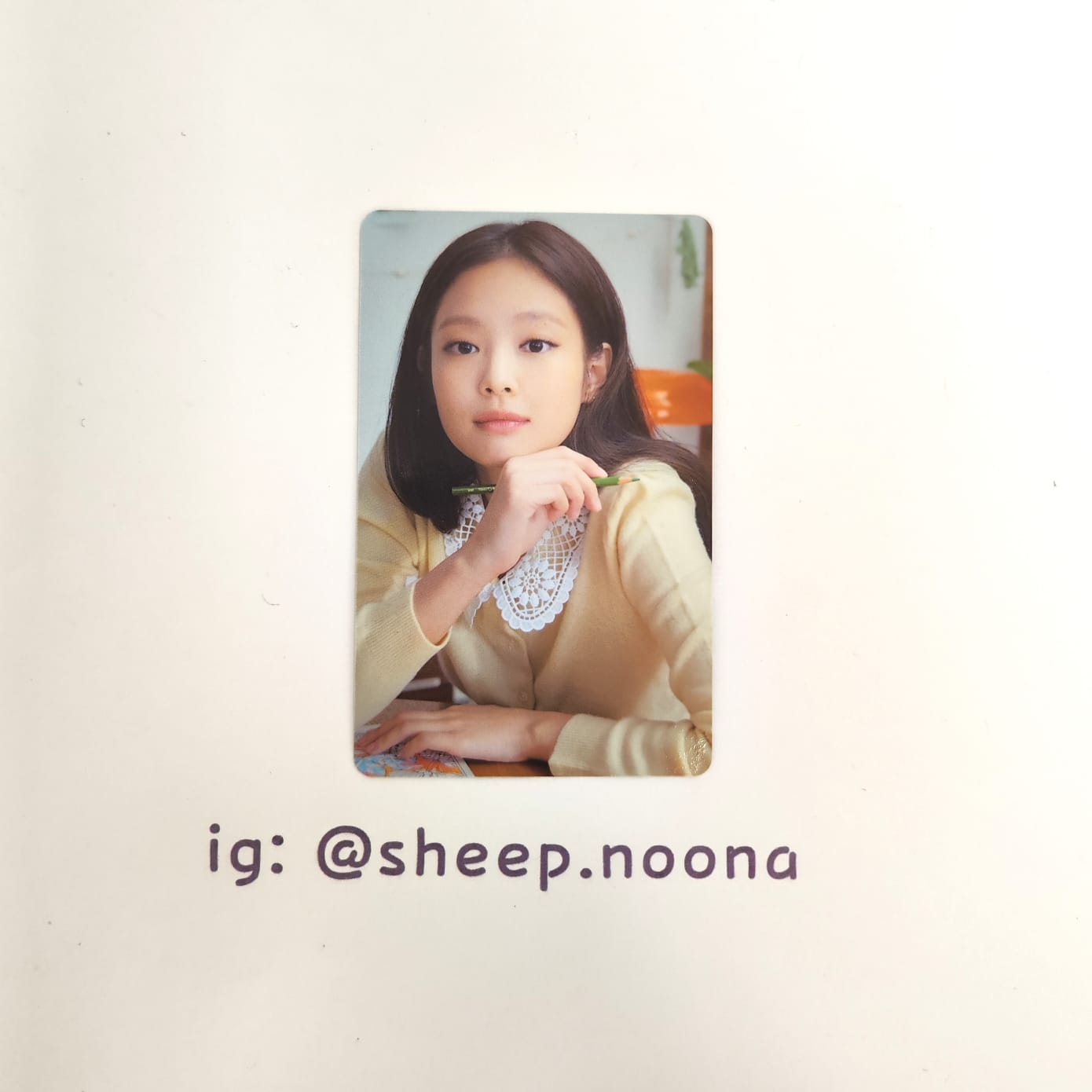 Photocards Jennie Blackpink