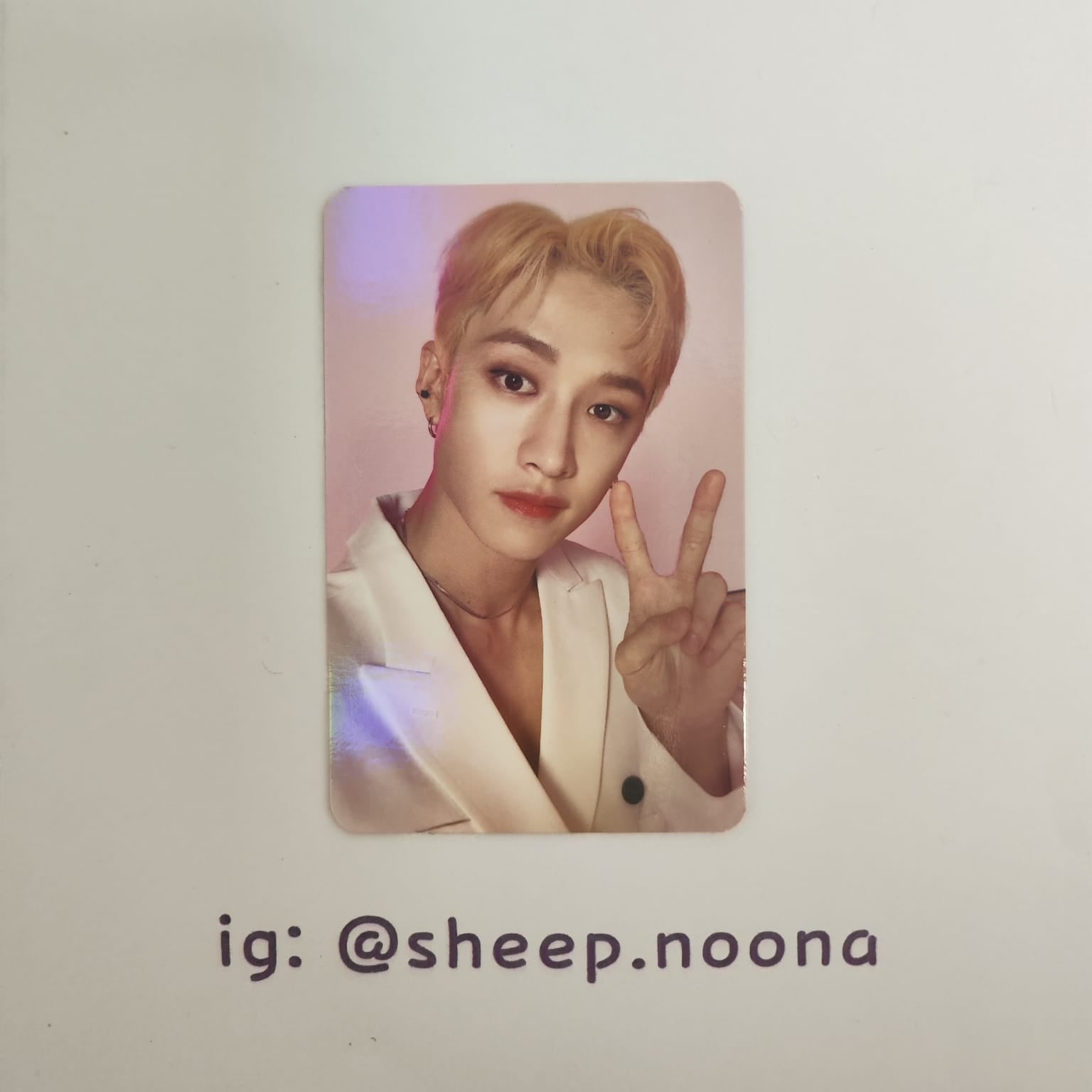 Photocards Bangchan SKZ