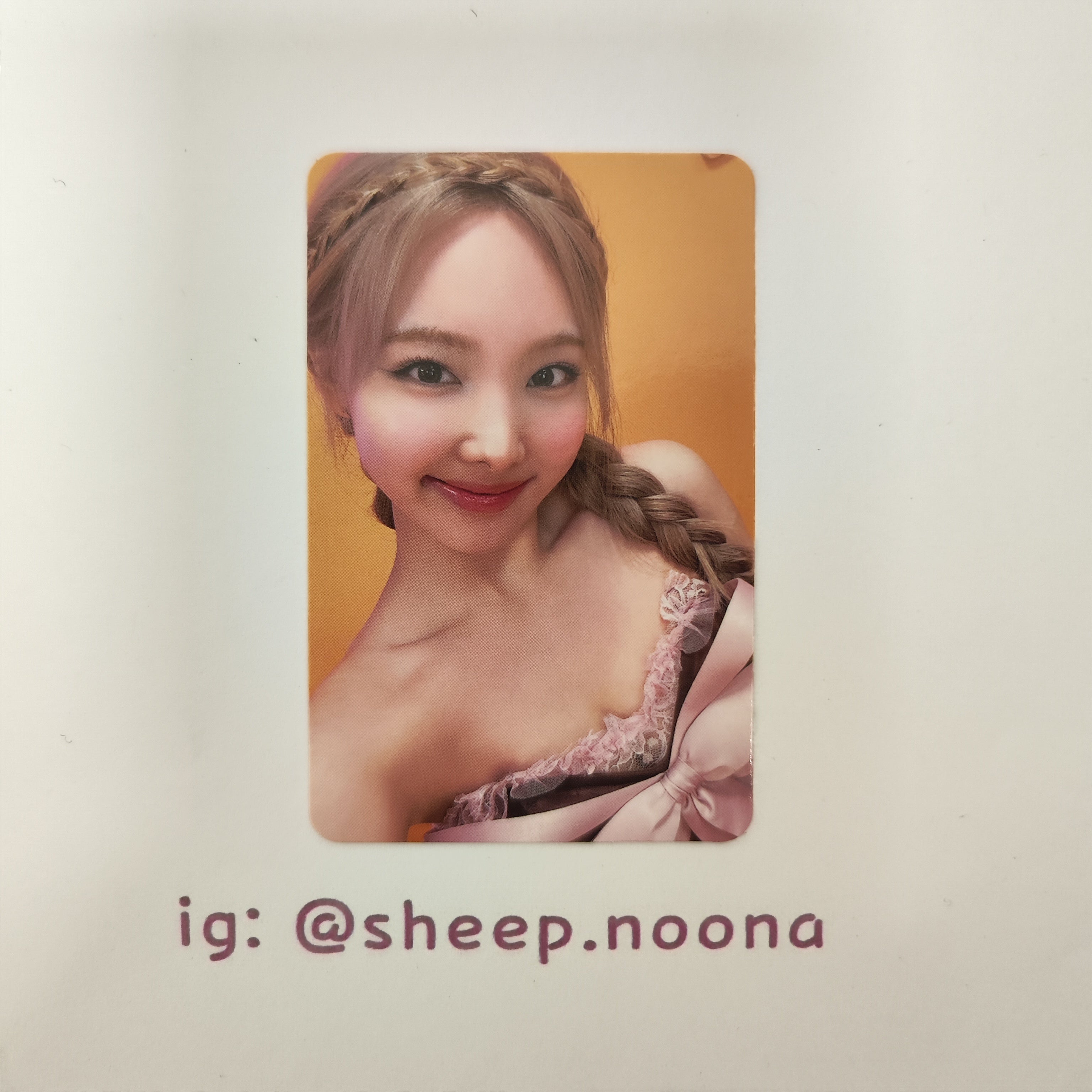 Photocard Nayeon Twice