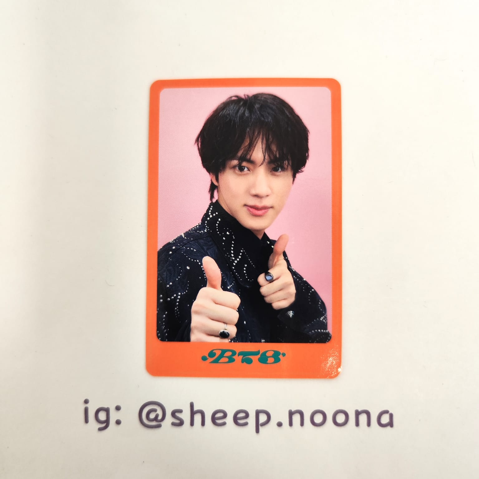 Photocards Jin BTS