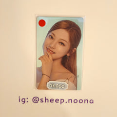 Photocards Ningning Aespa