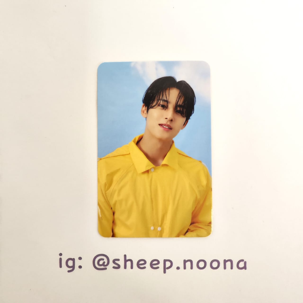 Photocards Mingyu Seventeen