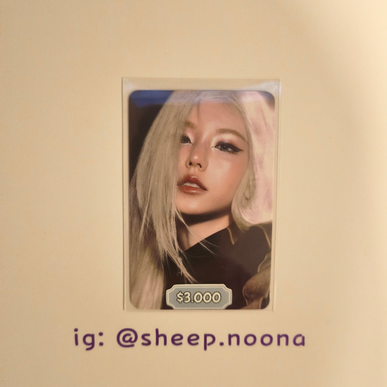 Photocards Yeji Itzy