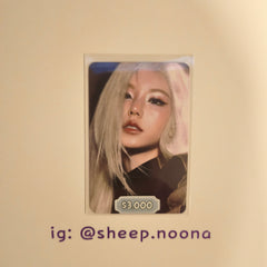Photocards Yeji Itzy