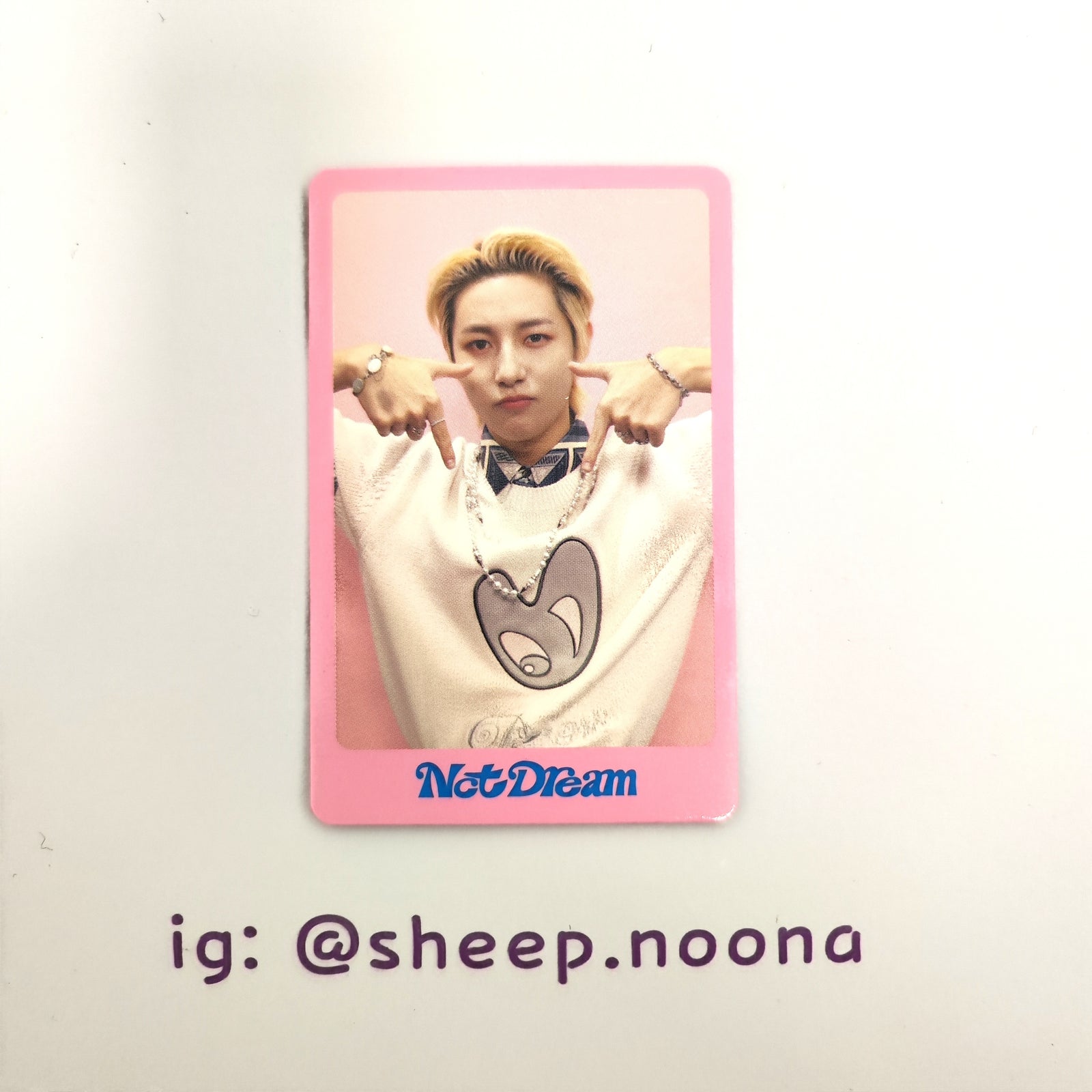 Photocards Renjun NCT Dream