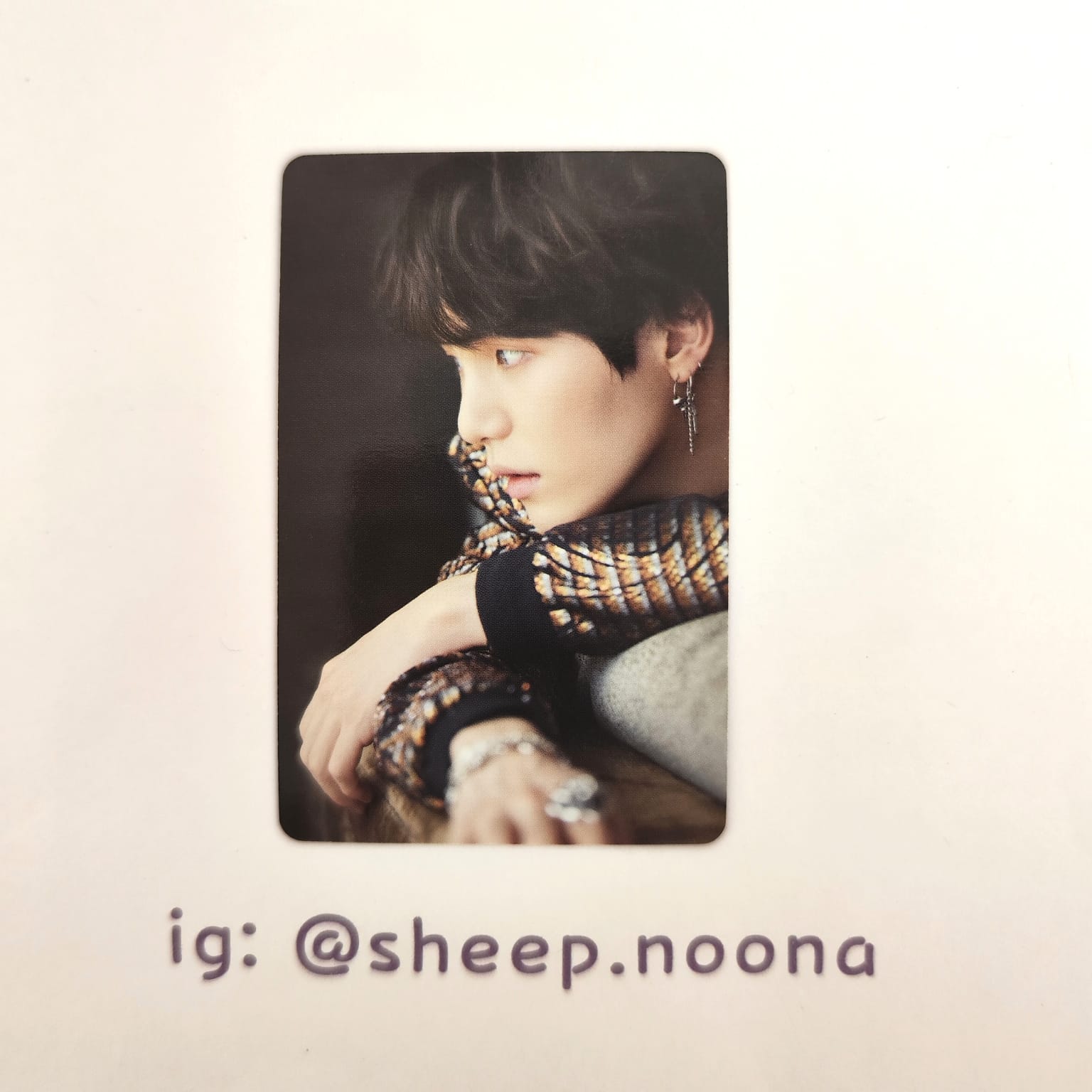 Photocards Suga BTS