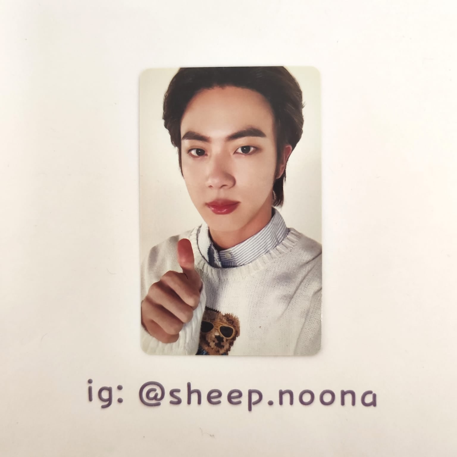 Photocards Jin BTS