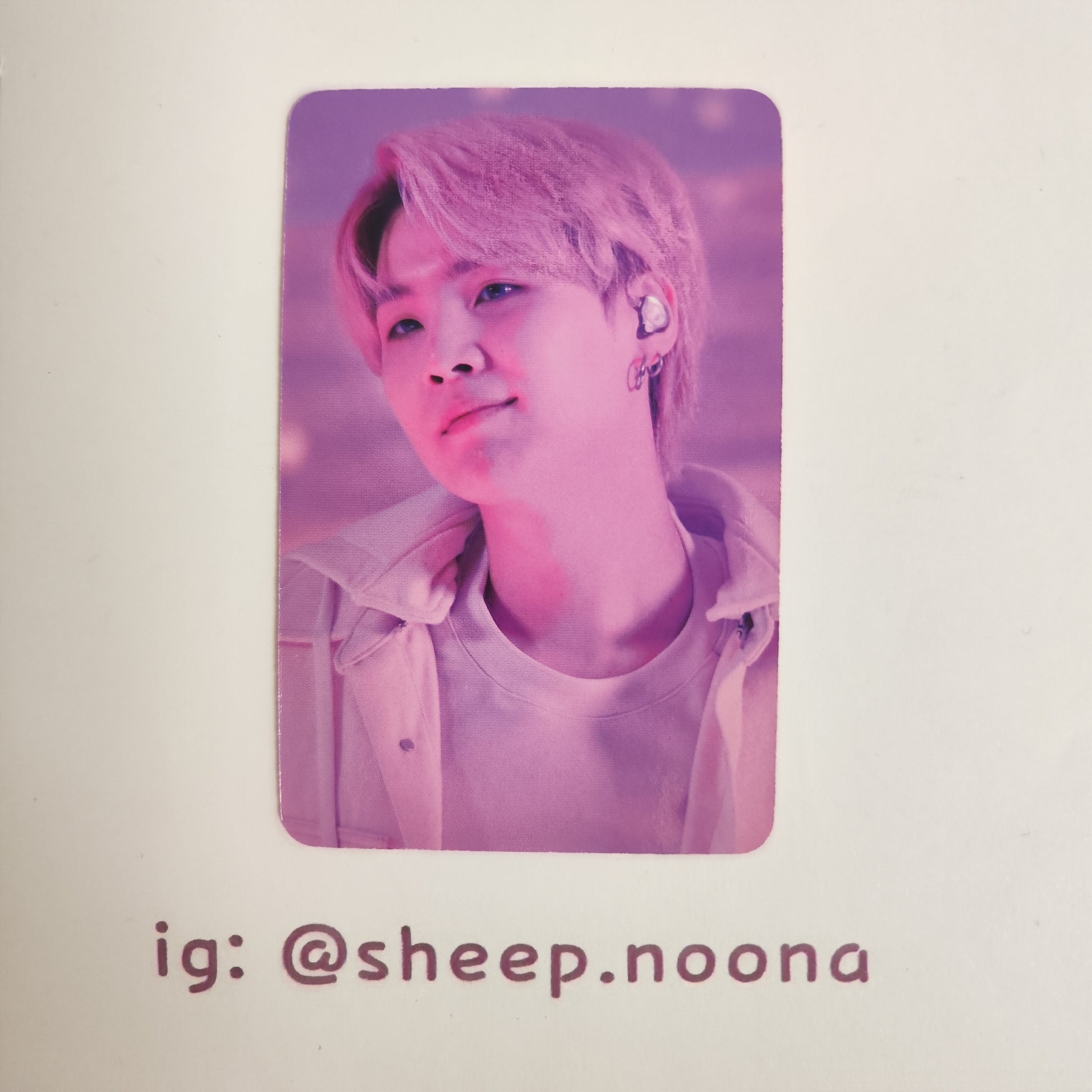 Photocards Suga BTS