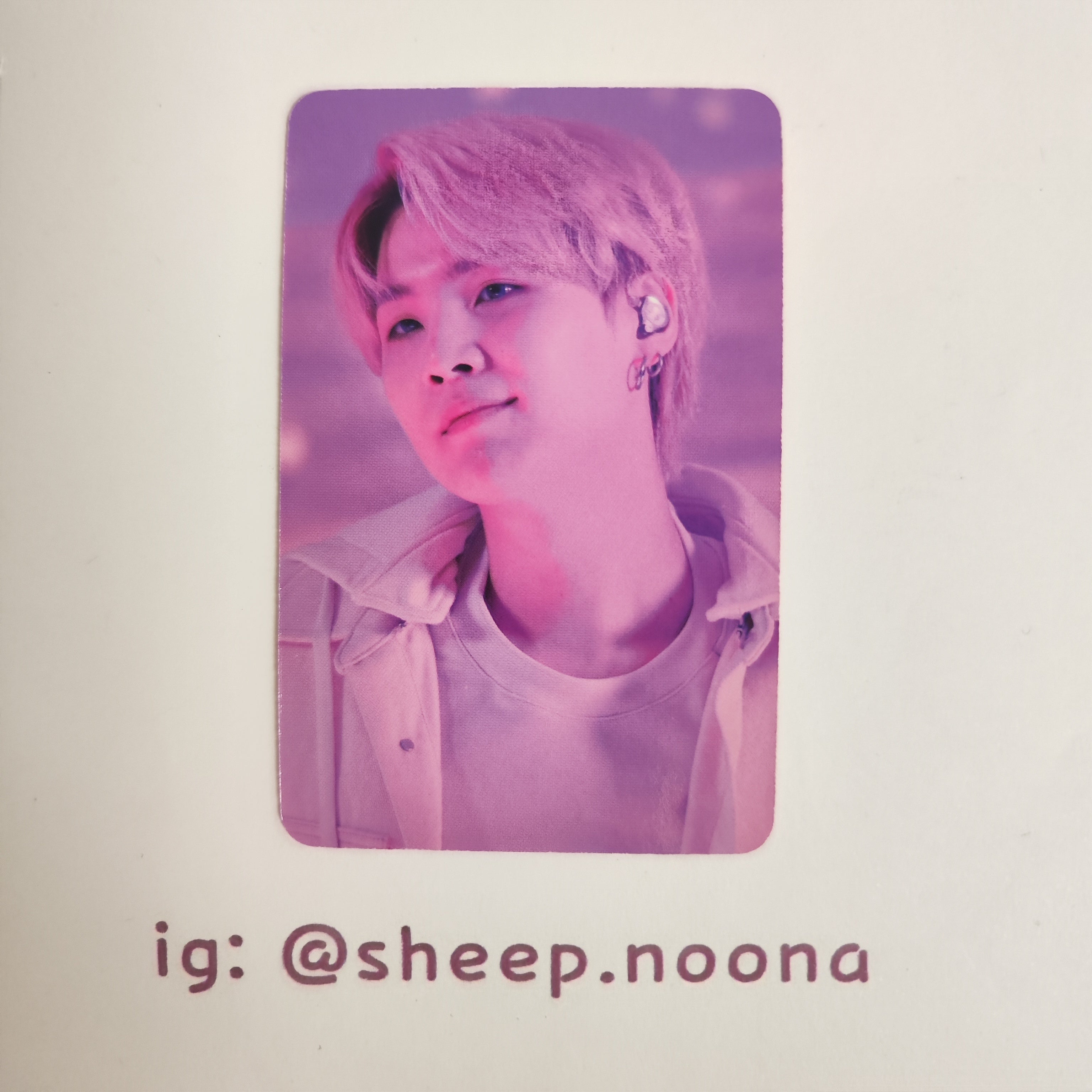 Photocards Suga BTS