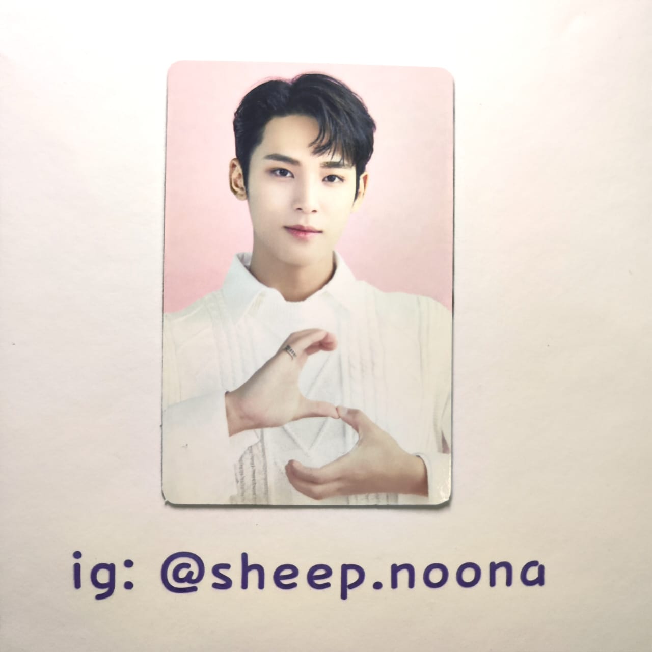 Photocards Mingyu Seventeen