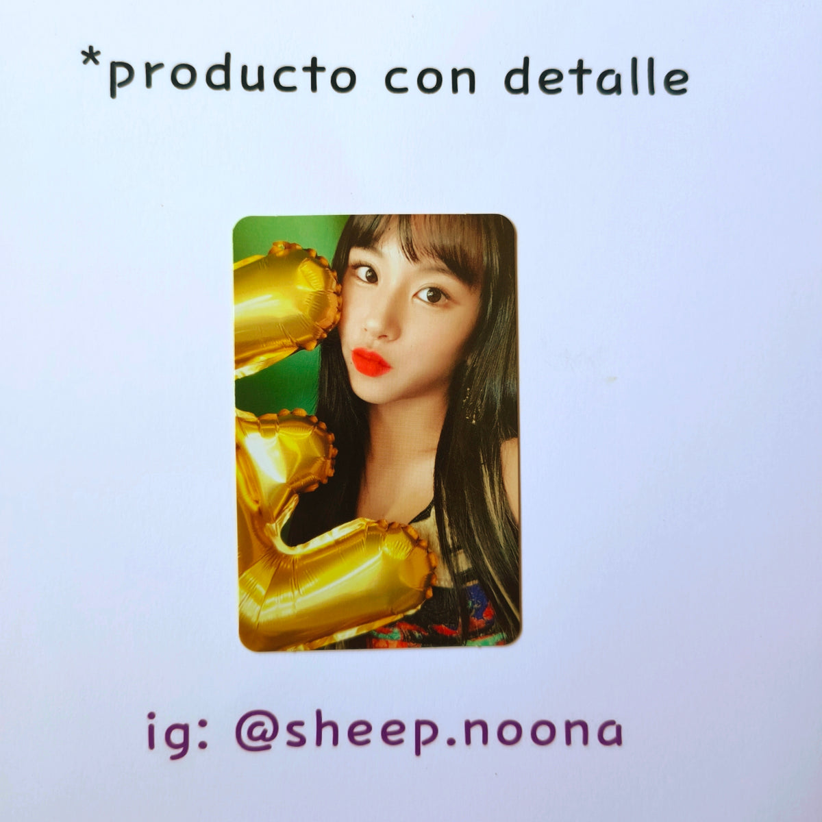 Photocards Chaeyoung Twice