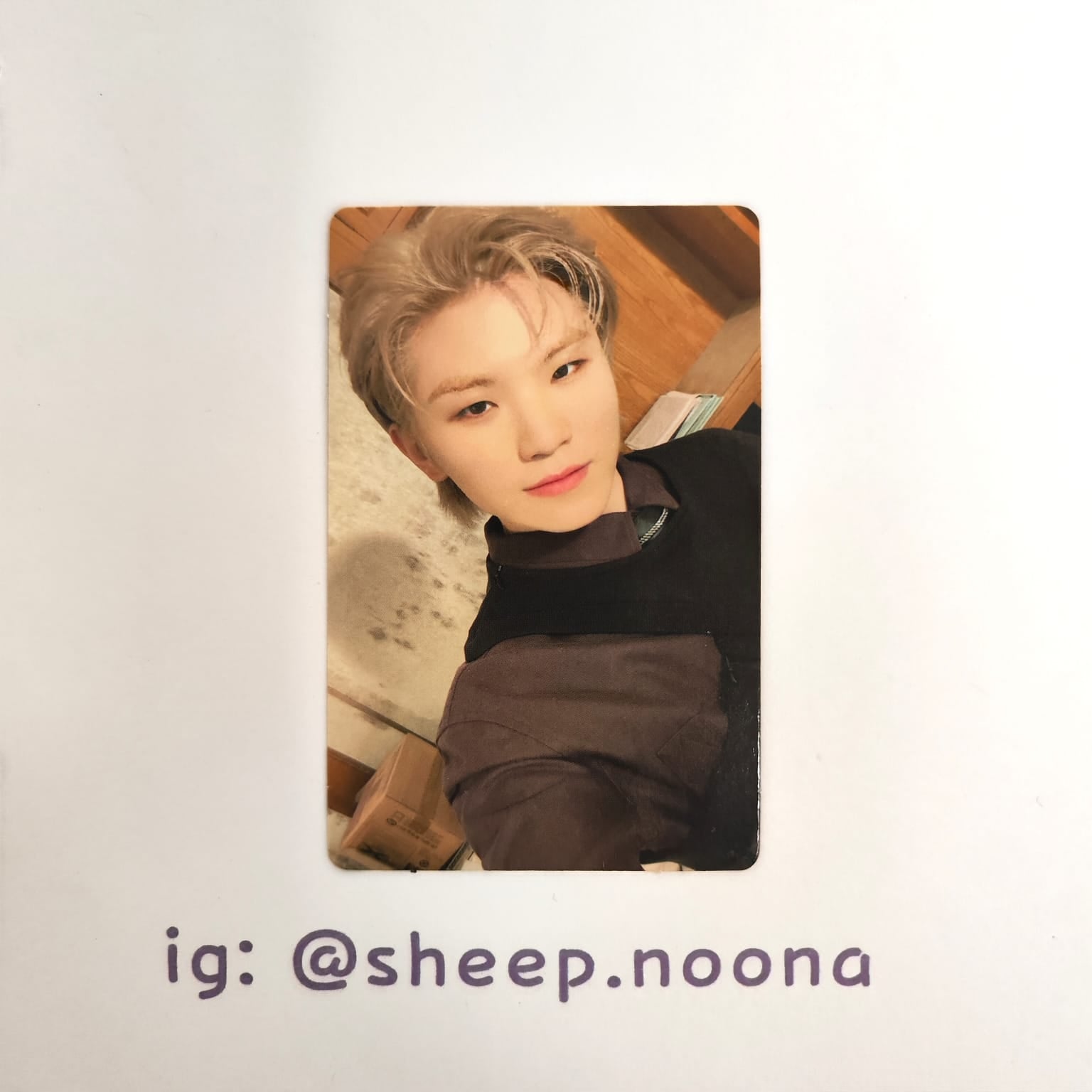Photocards Woozi Seventeen