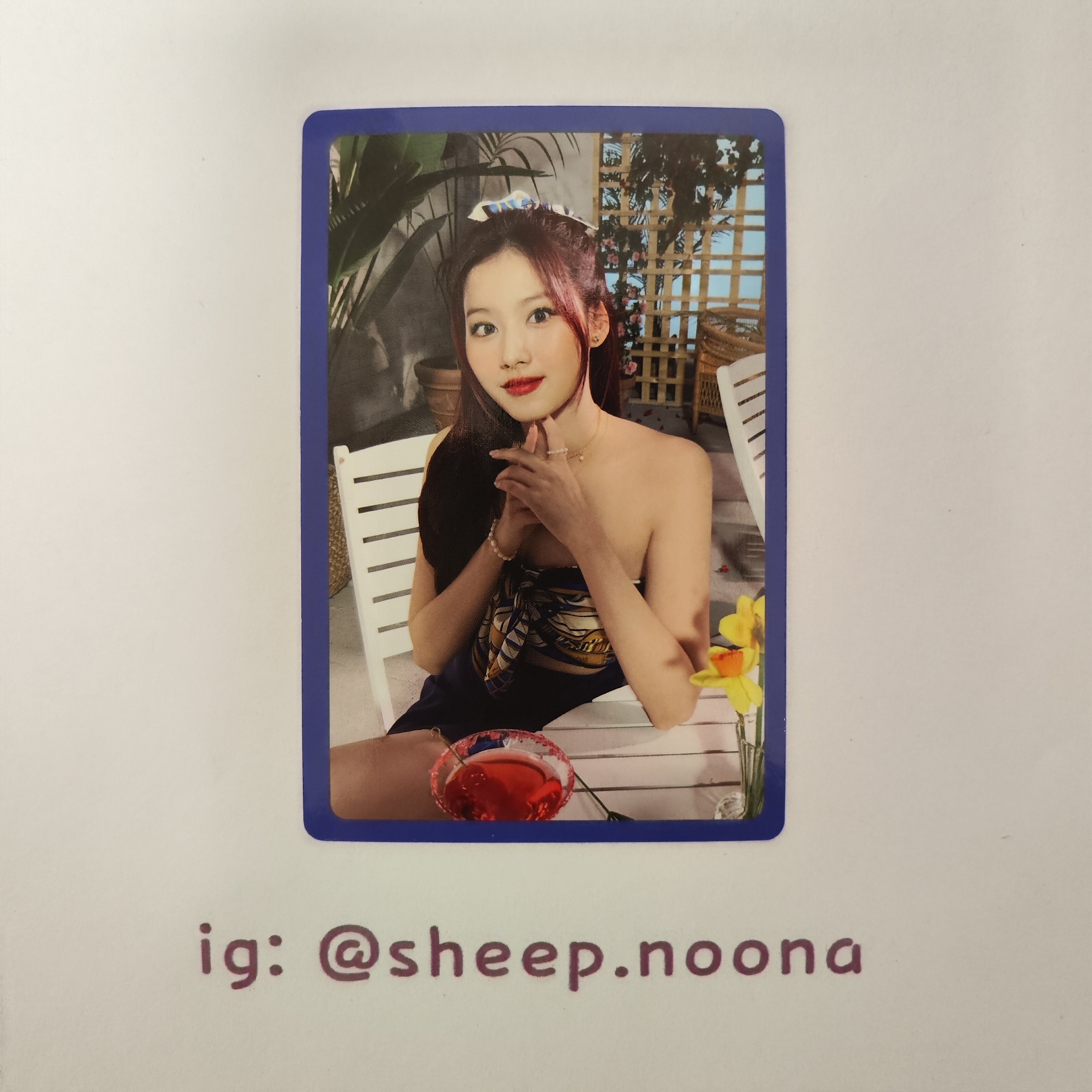 Photocard Sana Twice