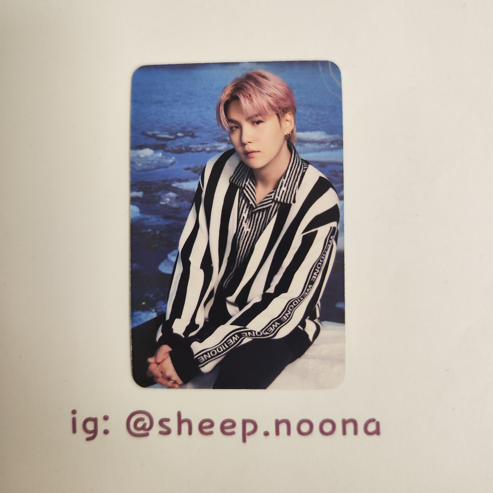 Photocards Suga BTS