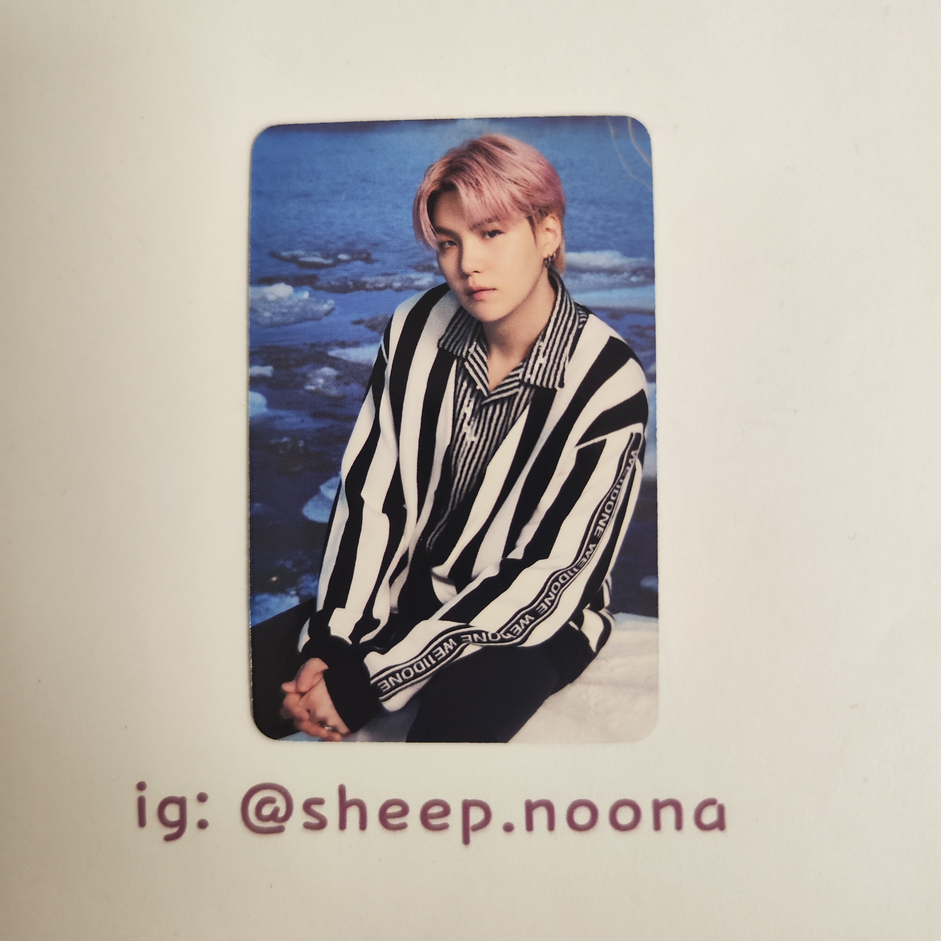 Photocards Suga BTS