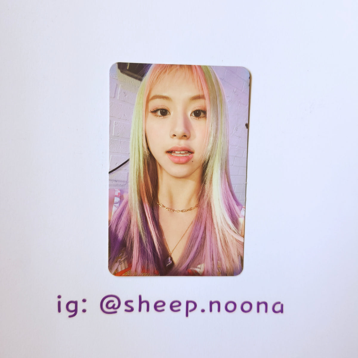 Photocards Chaeyoung Twice