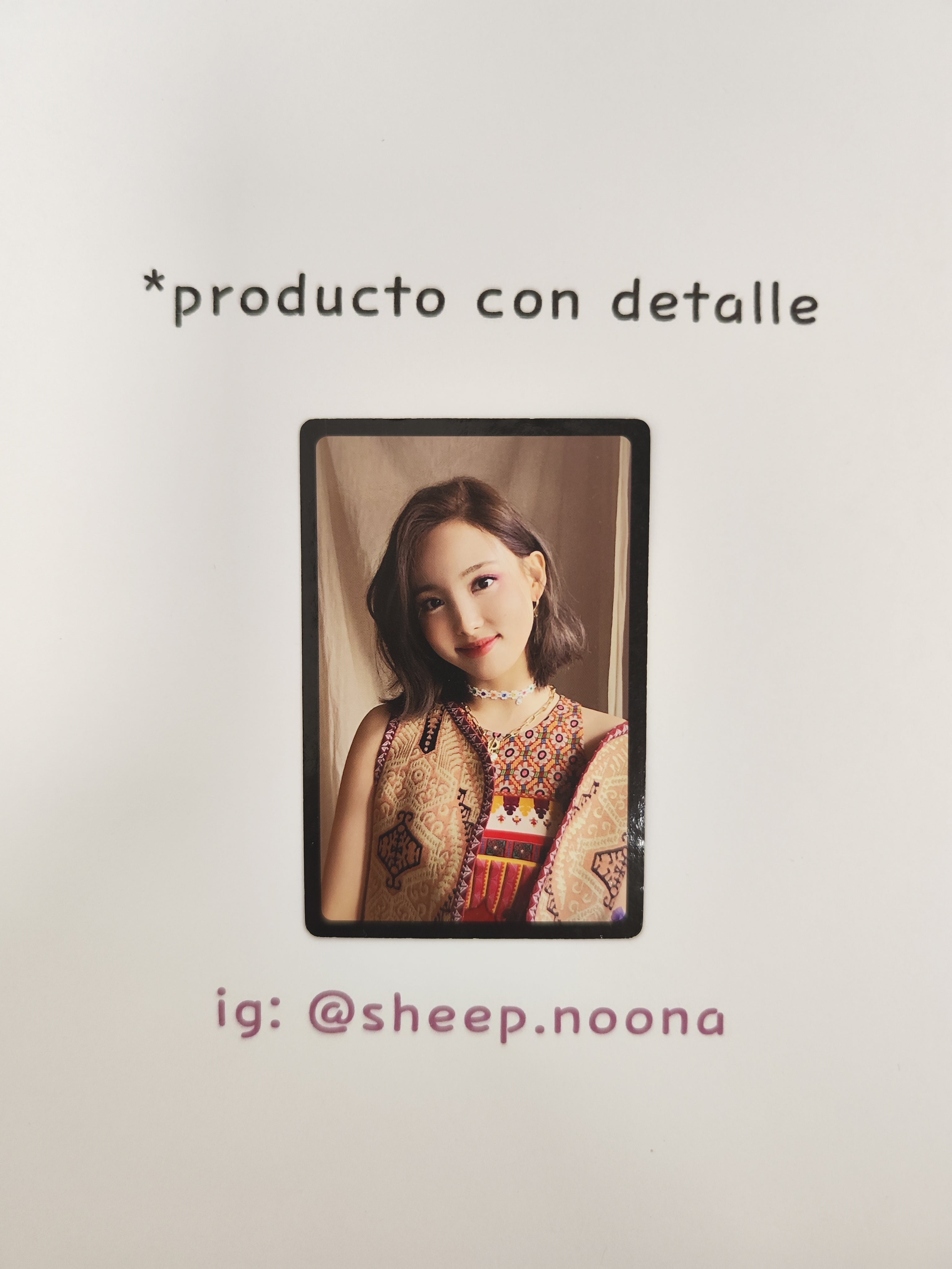 Photocard Nayeon Twice