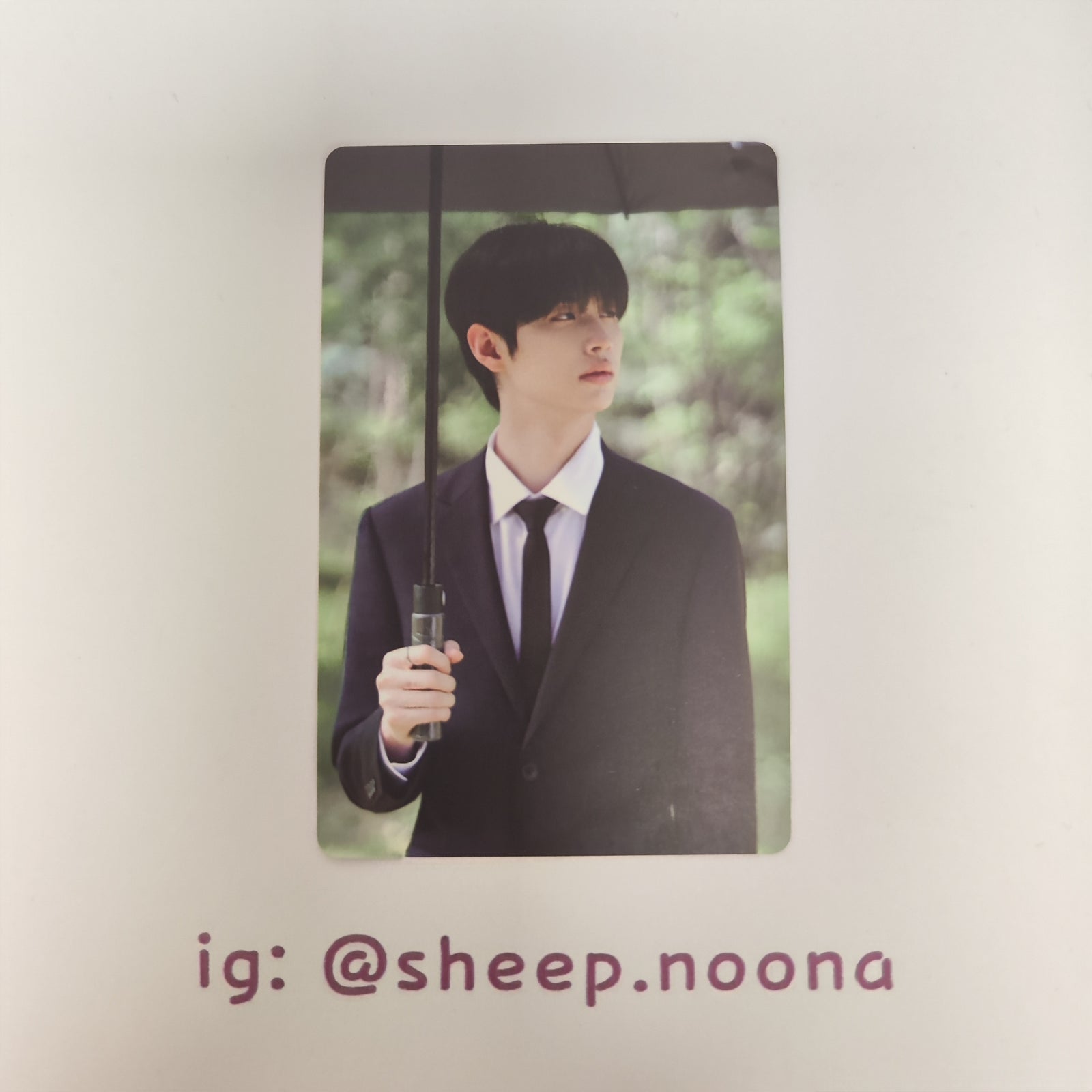 Photocards Sungmin CLOSE YOUR EYES