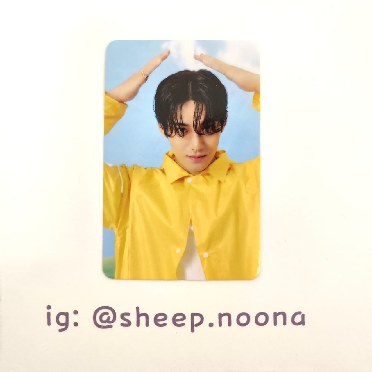 Photocards Mingyu Seventeen