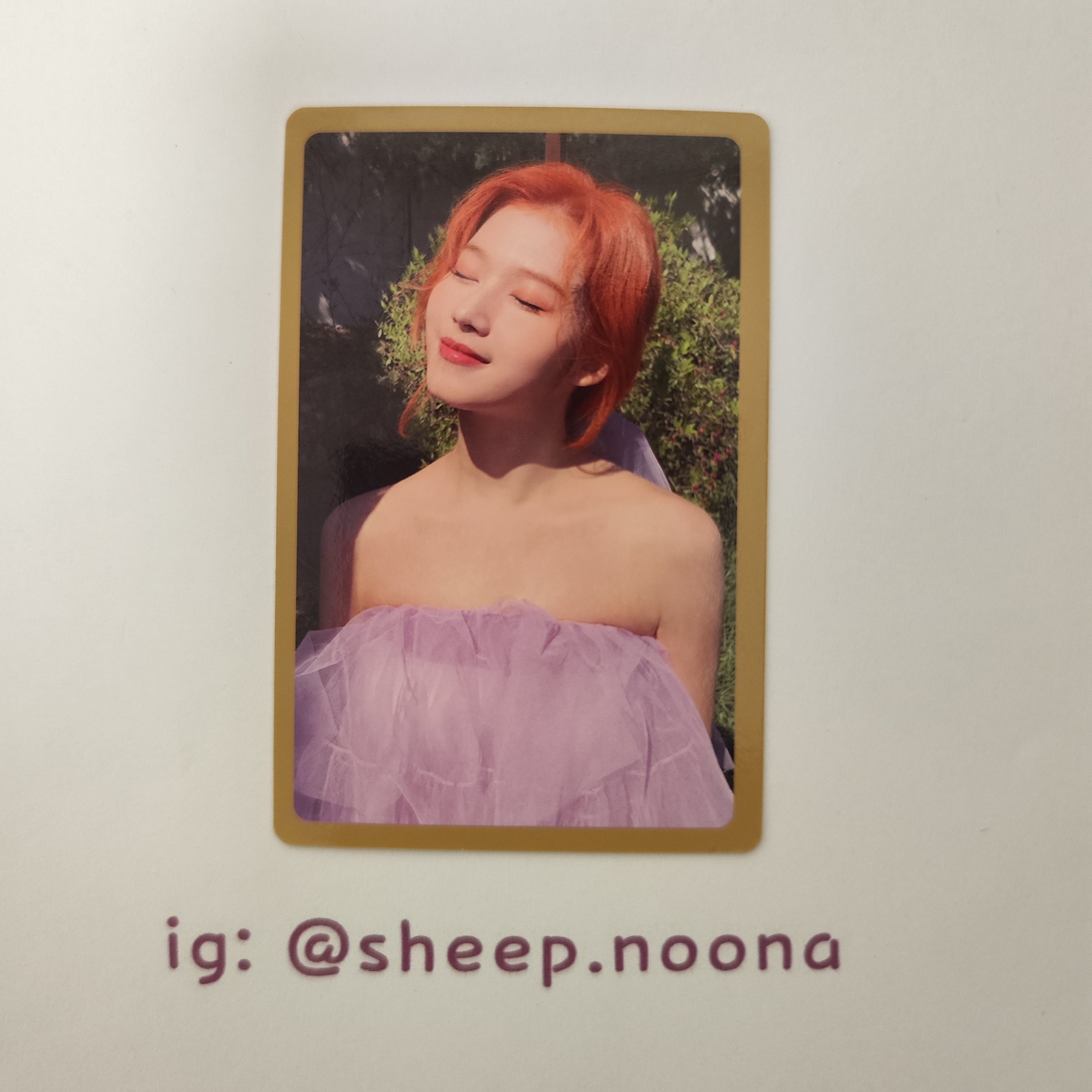Photocard Sana Twice