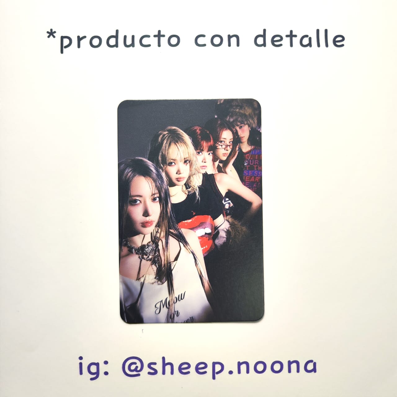 Photocards Grupales / Units Le Sserafim