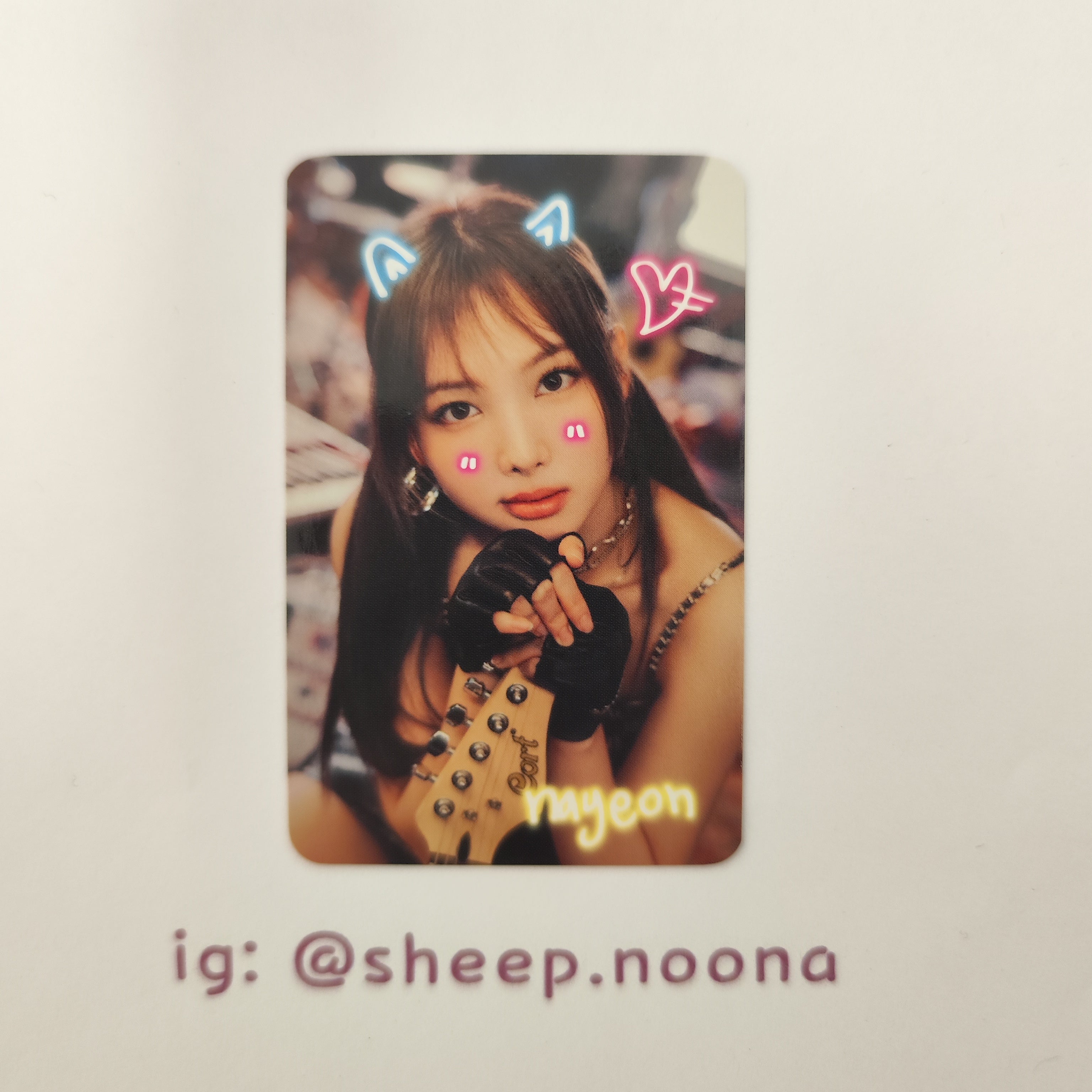 Photocard Nayeon Twice
