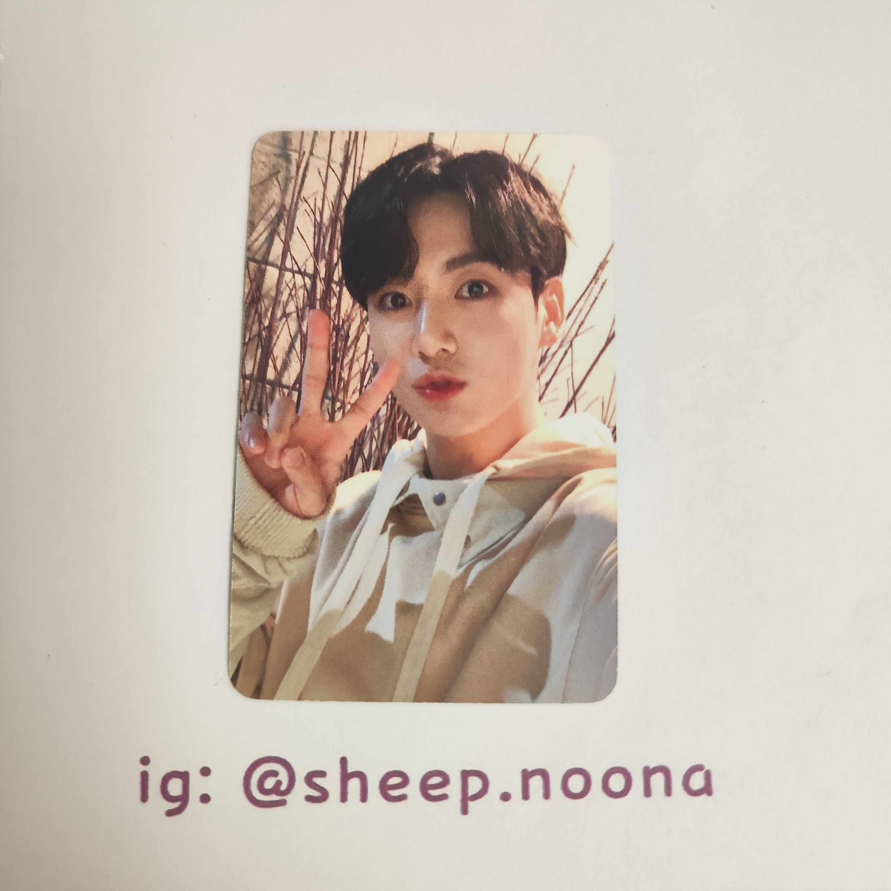Photocards Jungkook BTS