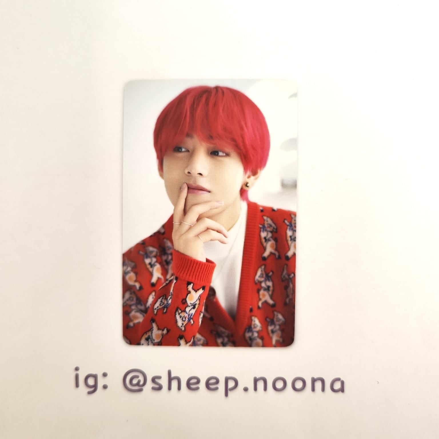 Photocards V BTS