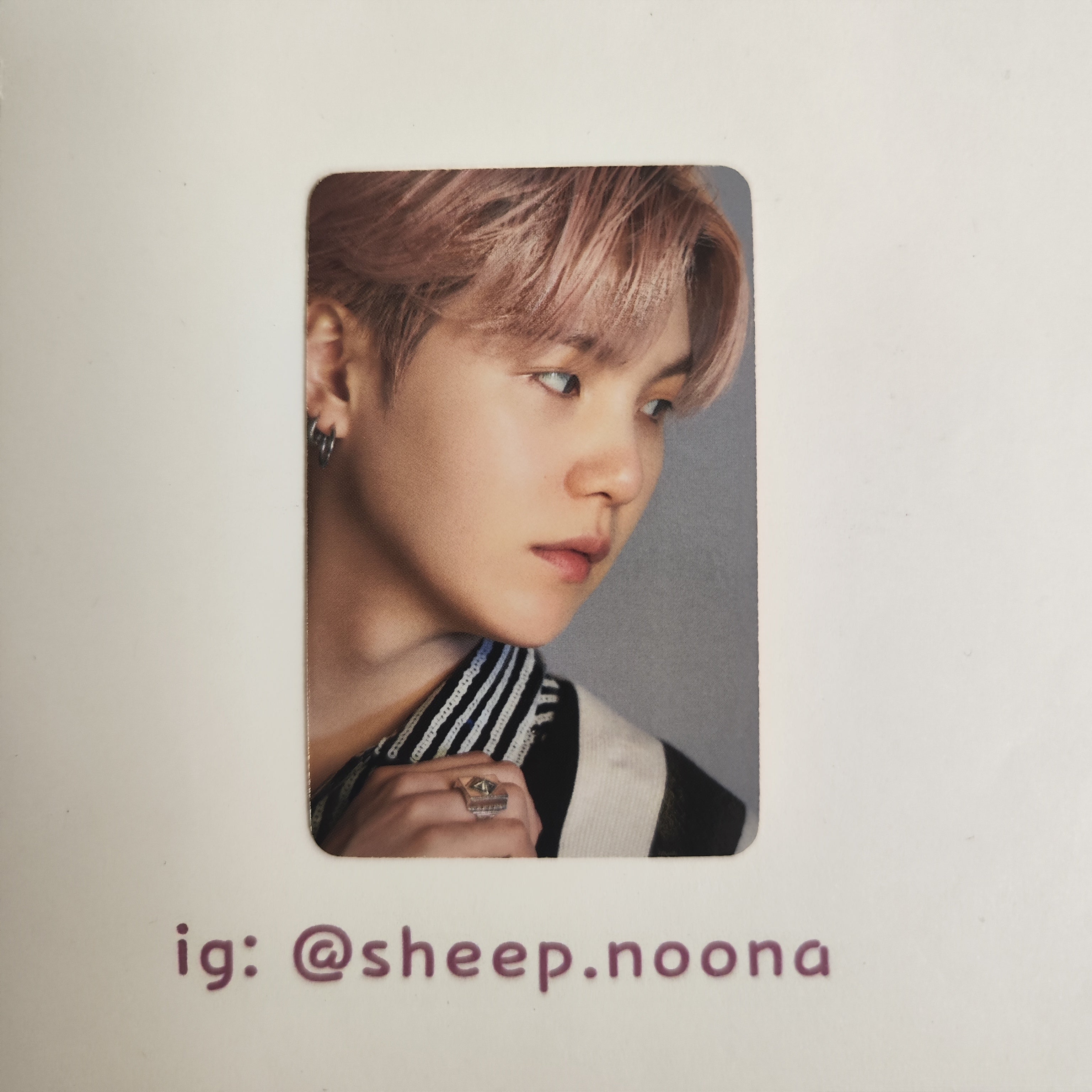 Photocards Suga BTS