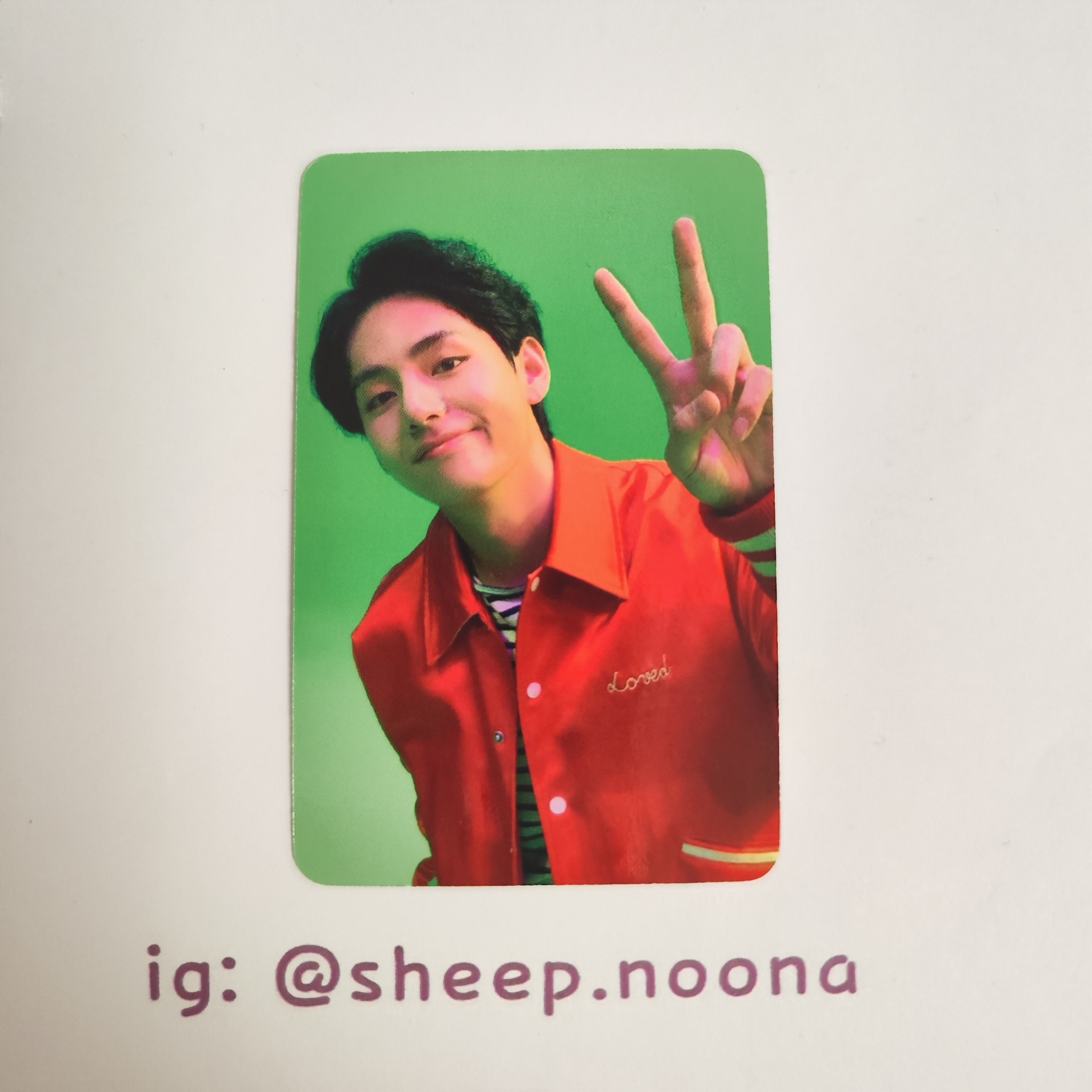 Photocards V BTS