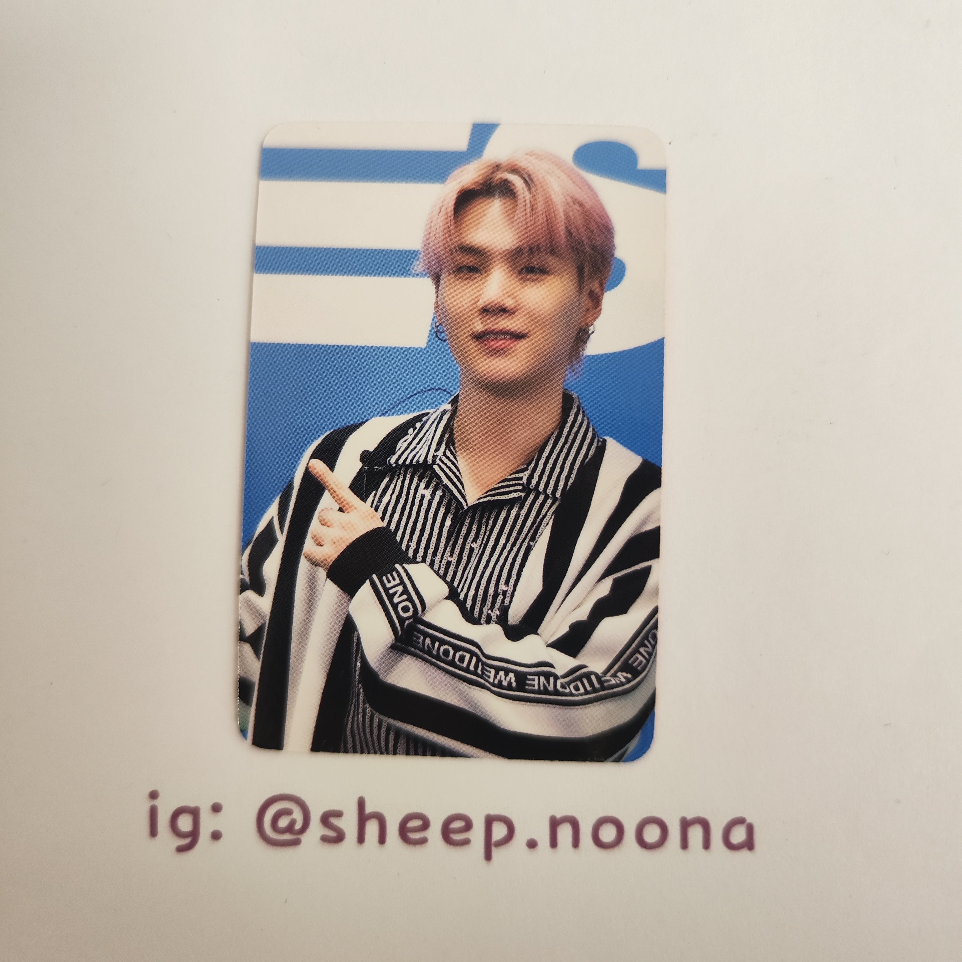 Photocards Suga BTS