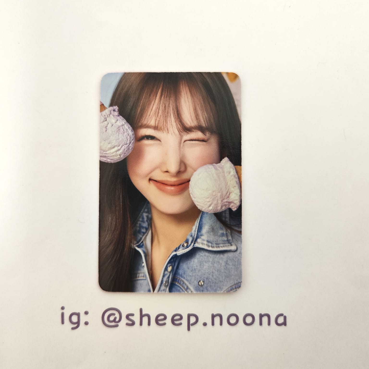 Photocard Nayeon Twice