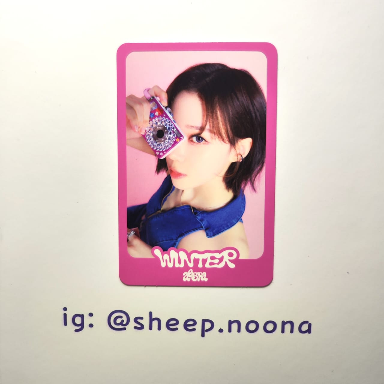 Photocards Winter Aespa