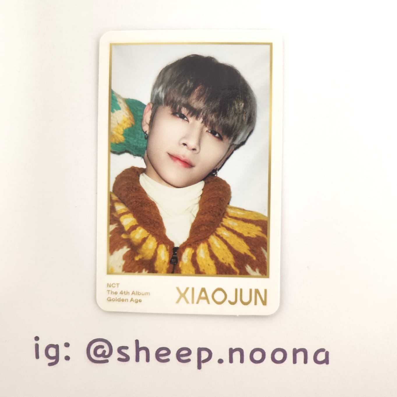 Photocards Xiaojun Wayv