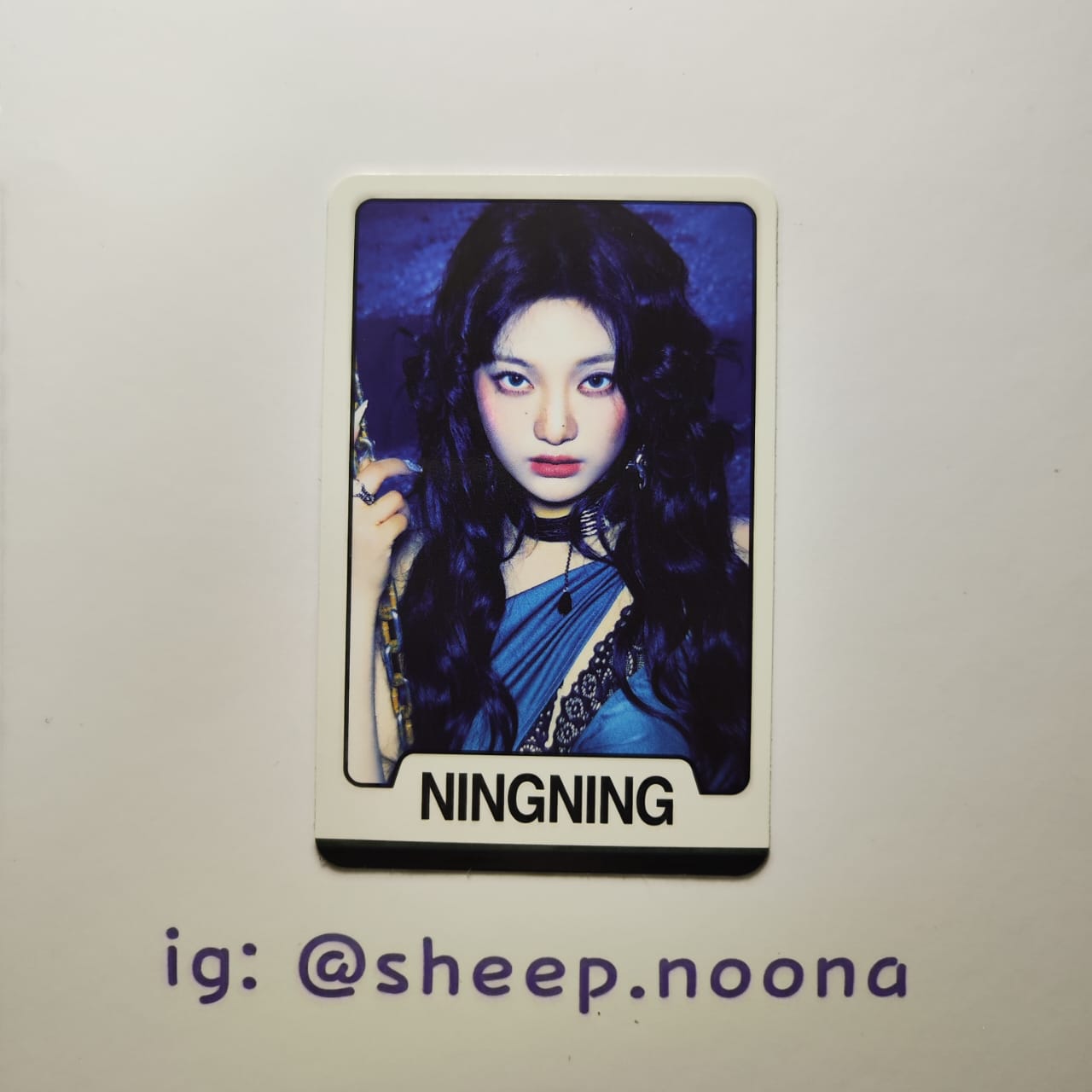 Photocards Ningning Aespa