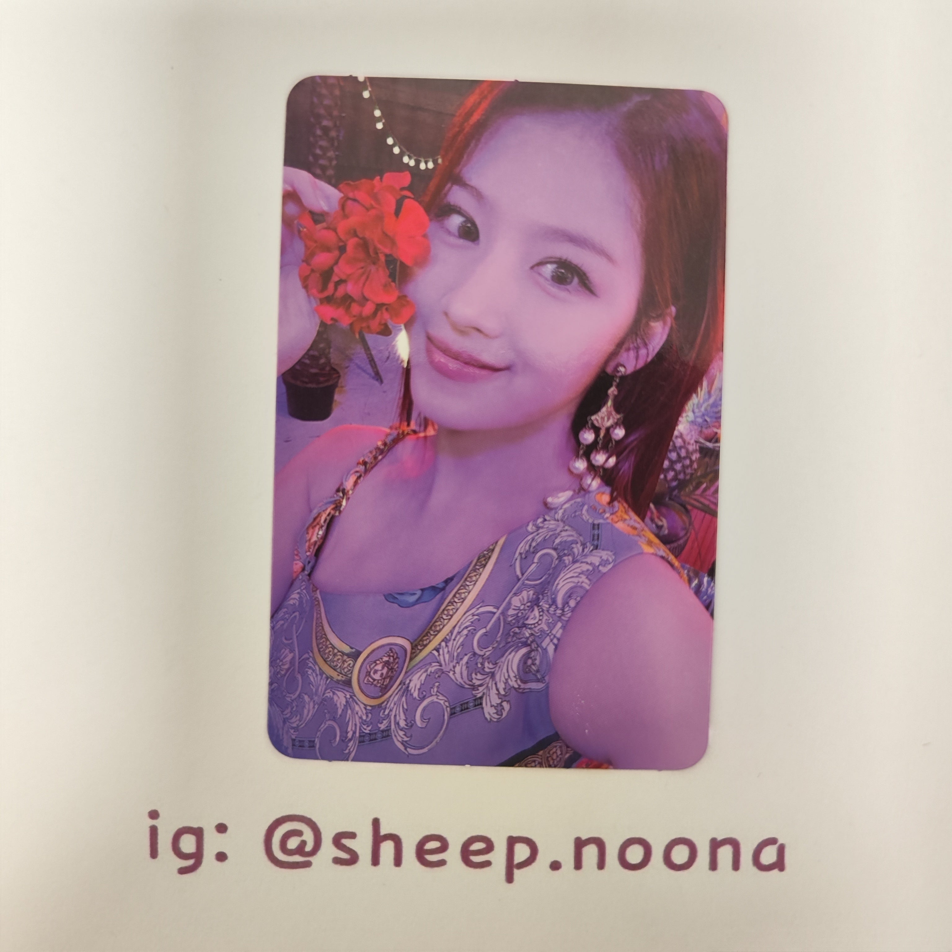 Photocard Sana Twice