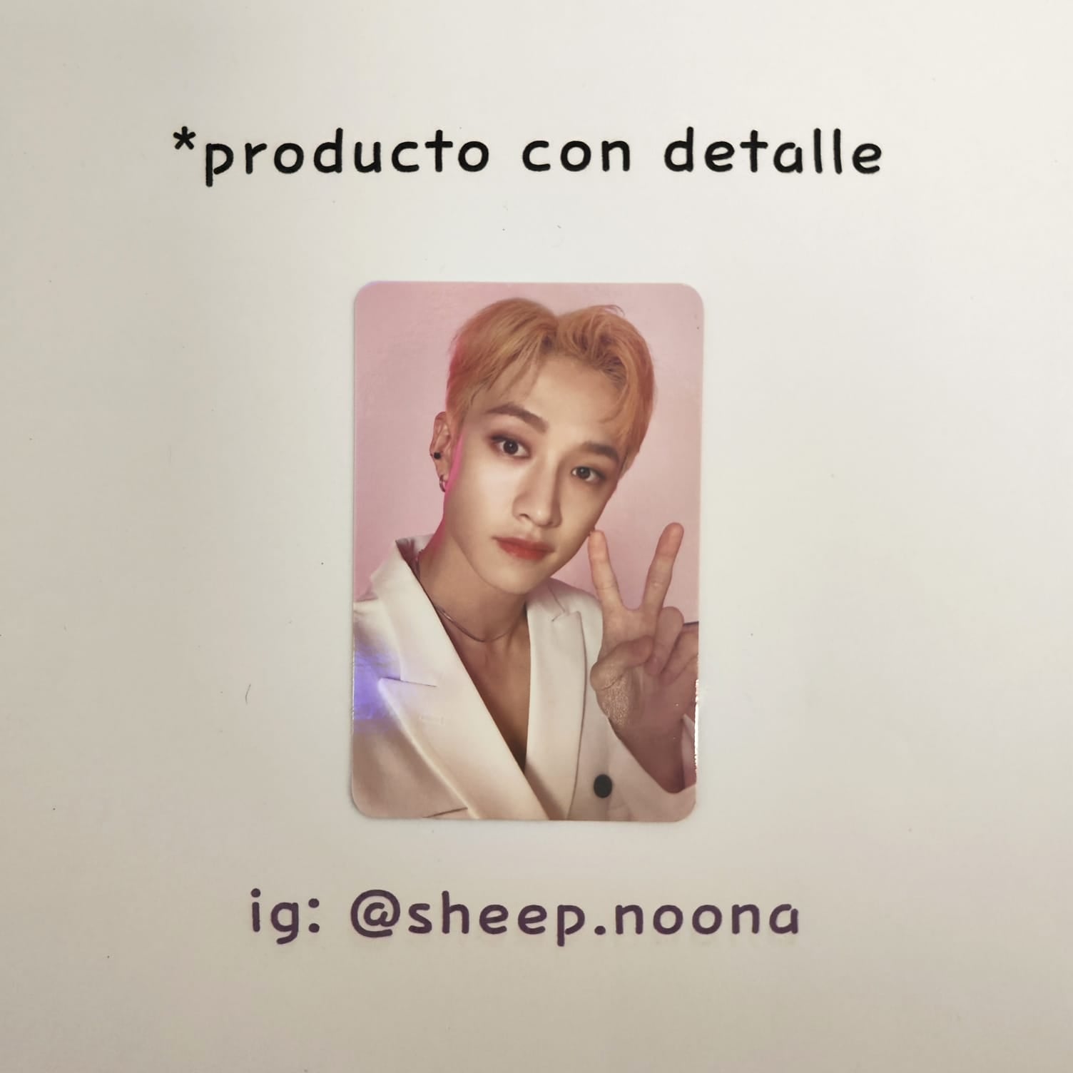 Photocards Bangchan SKZ