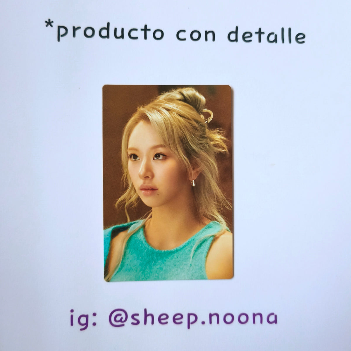 Photocards Chaeyoung Twice